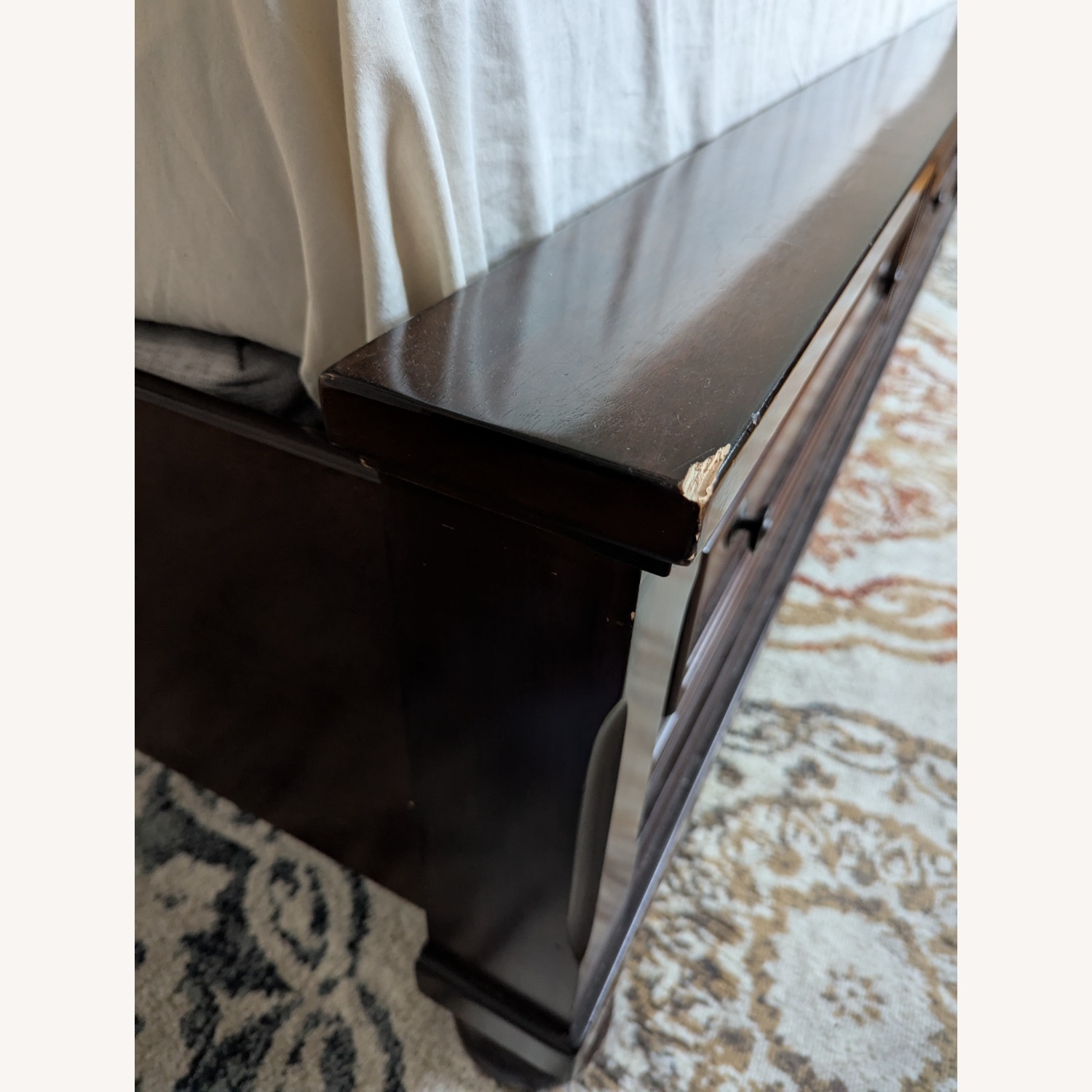 King Sleigh Bed W Storage  - image-2