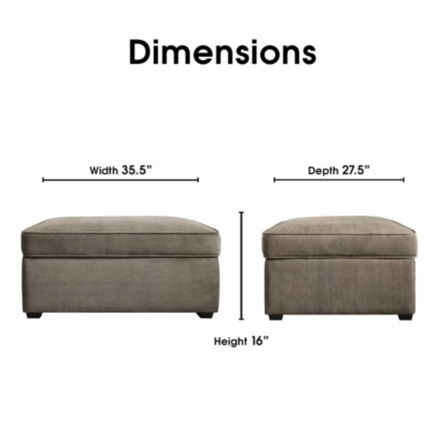 Serta Olin Ottoman with Storage - image-11