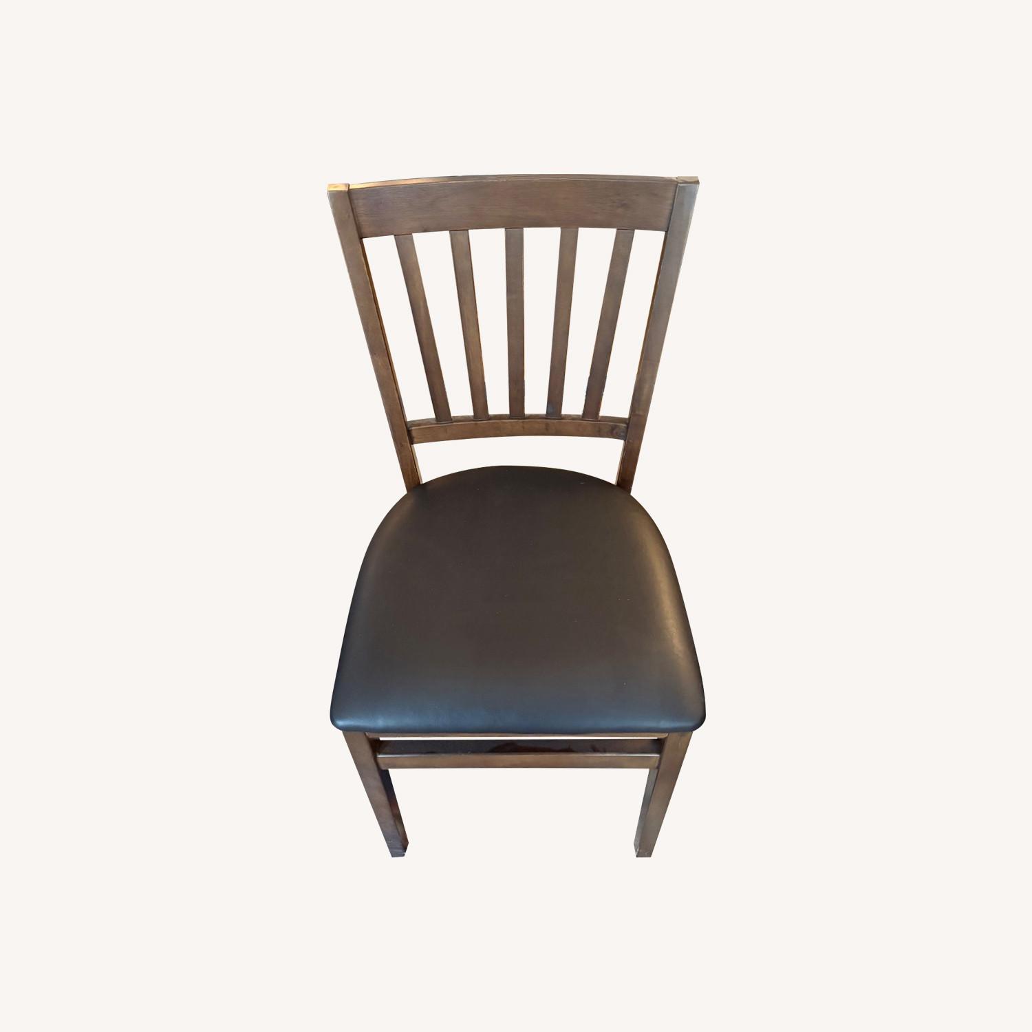 Stakmore Wooden Folding Chairs With Padded Seats - image-0