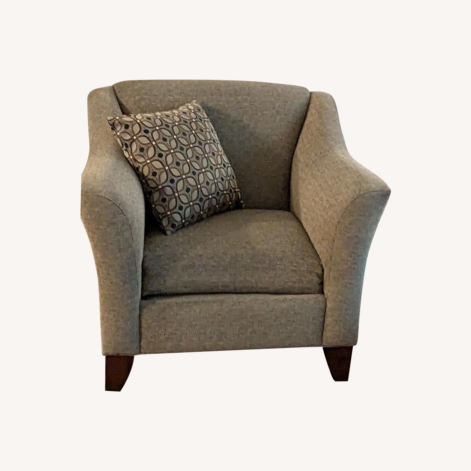 Dark Grey Meyer Comfortable Chair - image-0