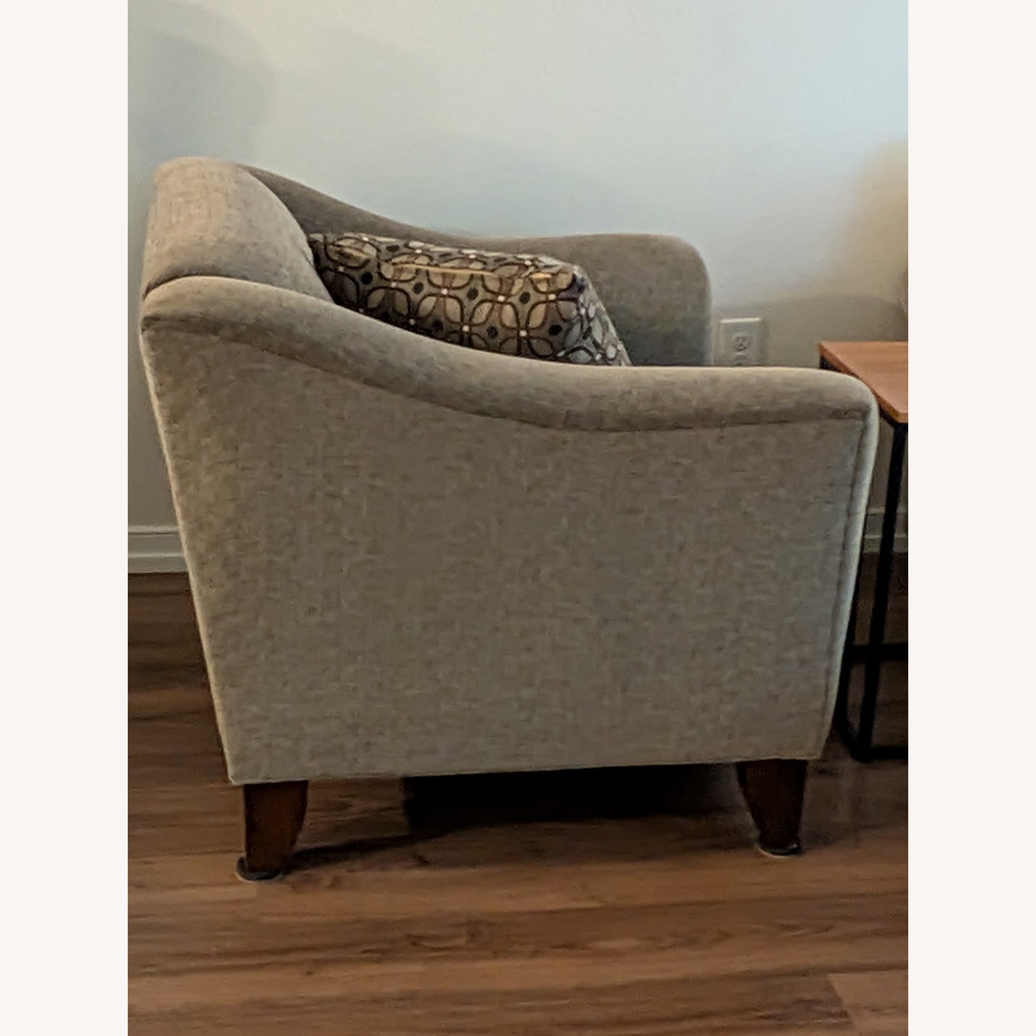 Dark Grey Meyer Comfortable Chair - image-2