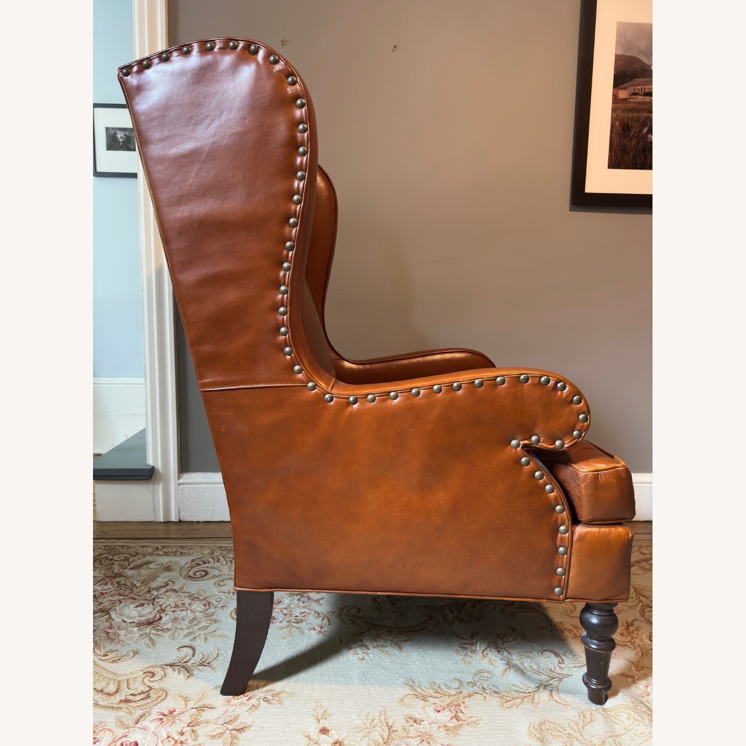Mitchell Gold & Bob Williams Carter Leather Armchair - image-5