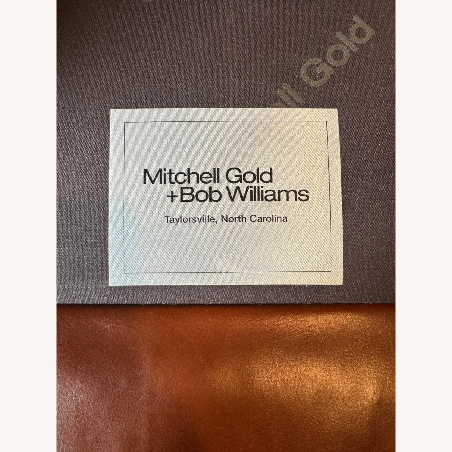 Mitchell Gold & Bob Williams Carter Leather Armchair - image-6