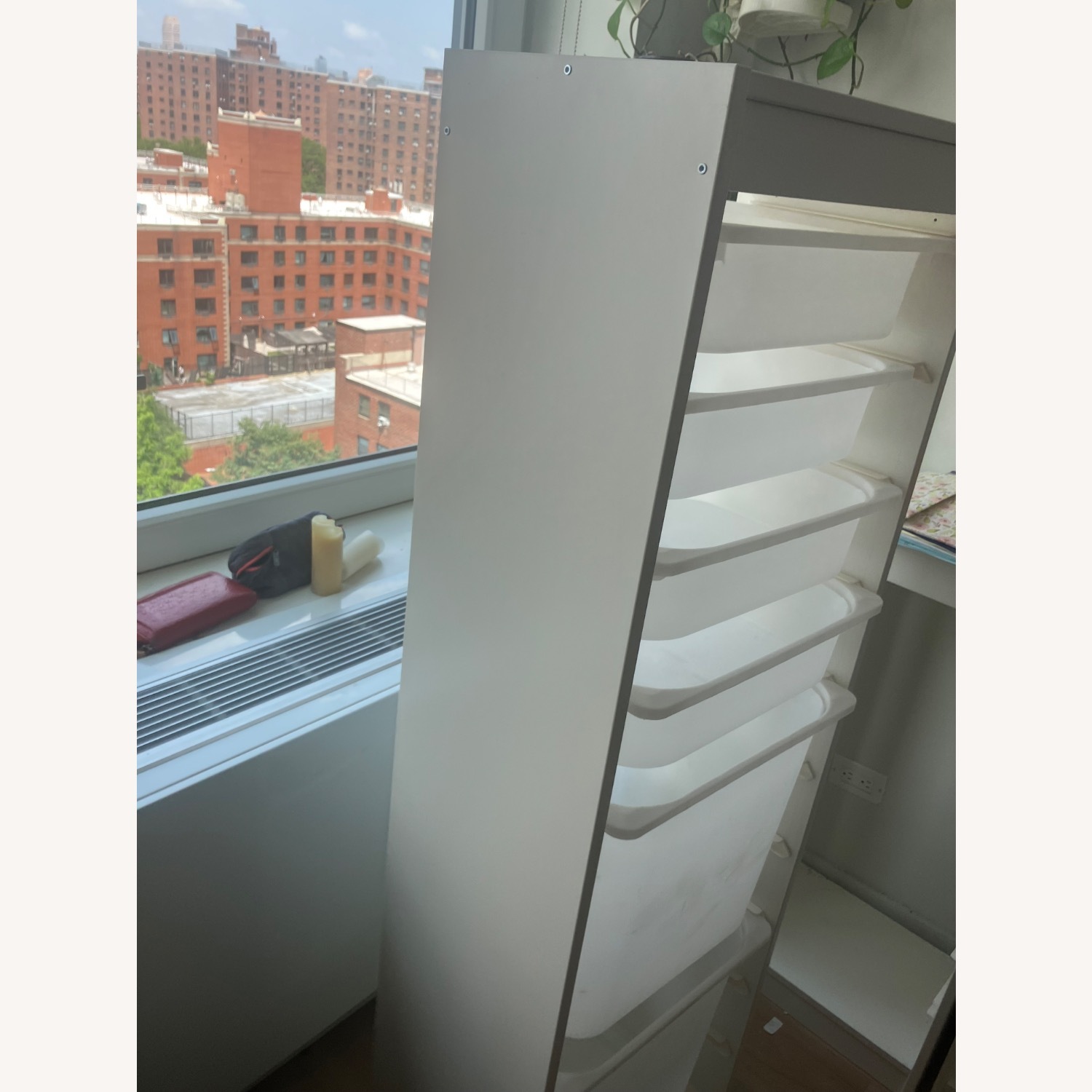 IKEA Trofast Storage Unit with 6 Storage Bins - image-3