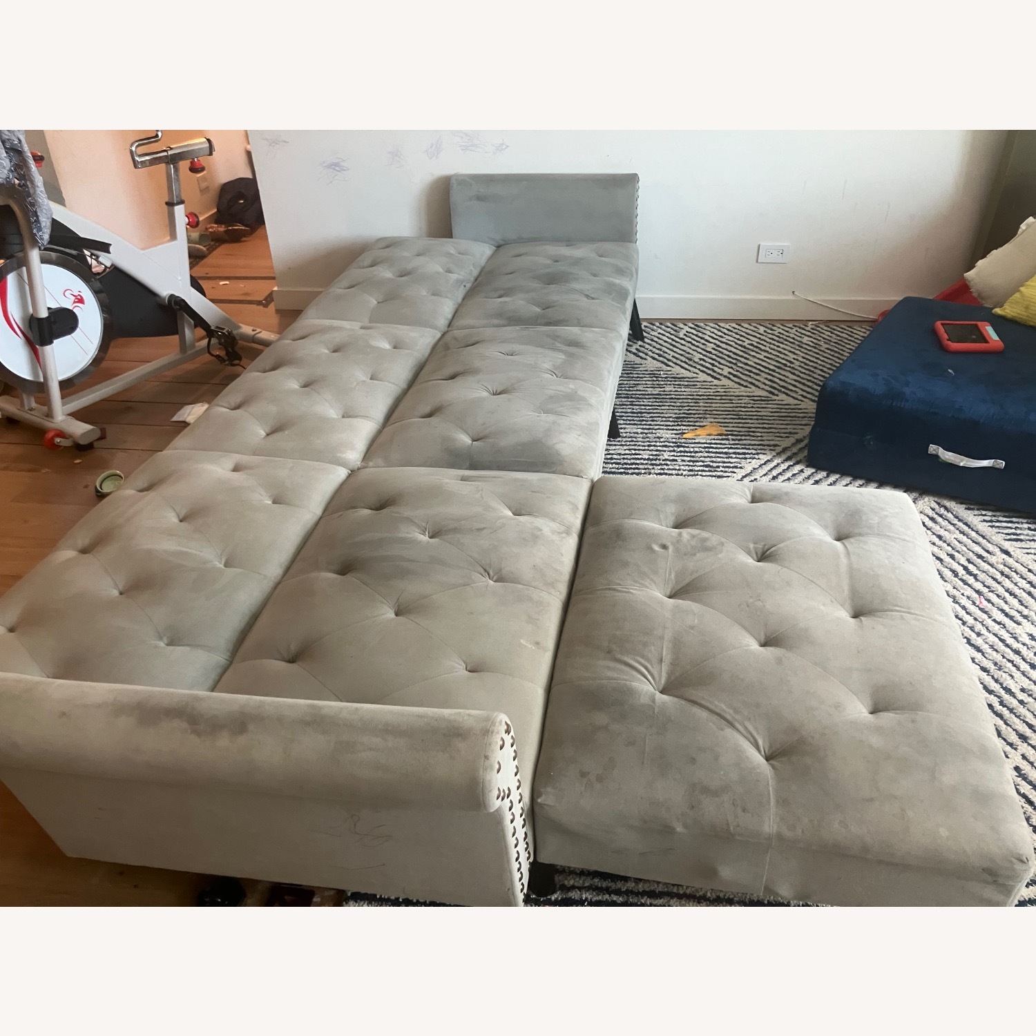 Walmart L Shaped Sleeper 3 Seater Couch  - image-3
