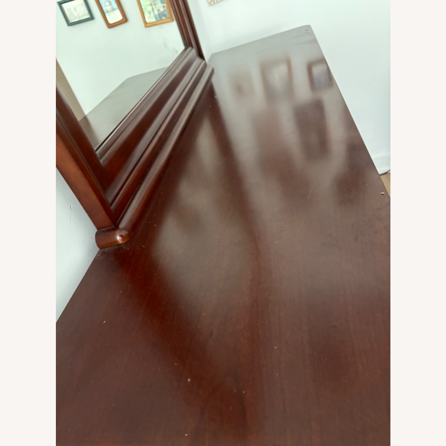 Raymour & Flanigan Dresser with Mirror - image-2