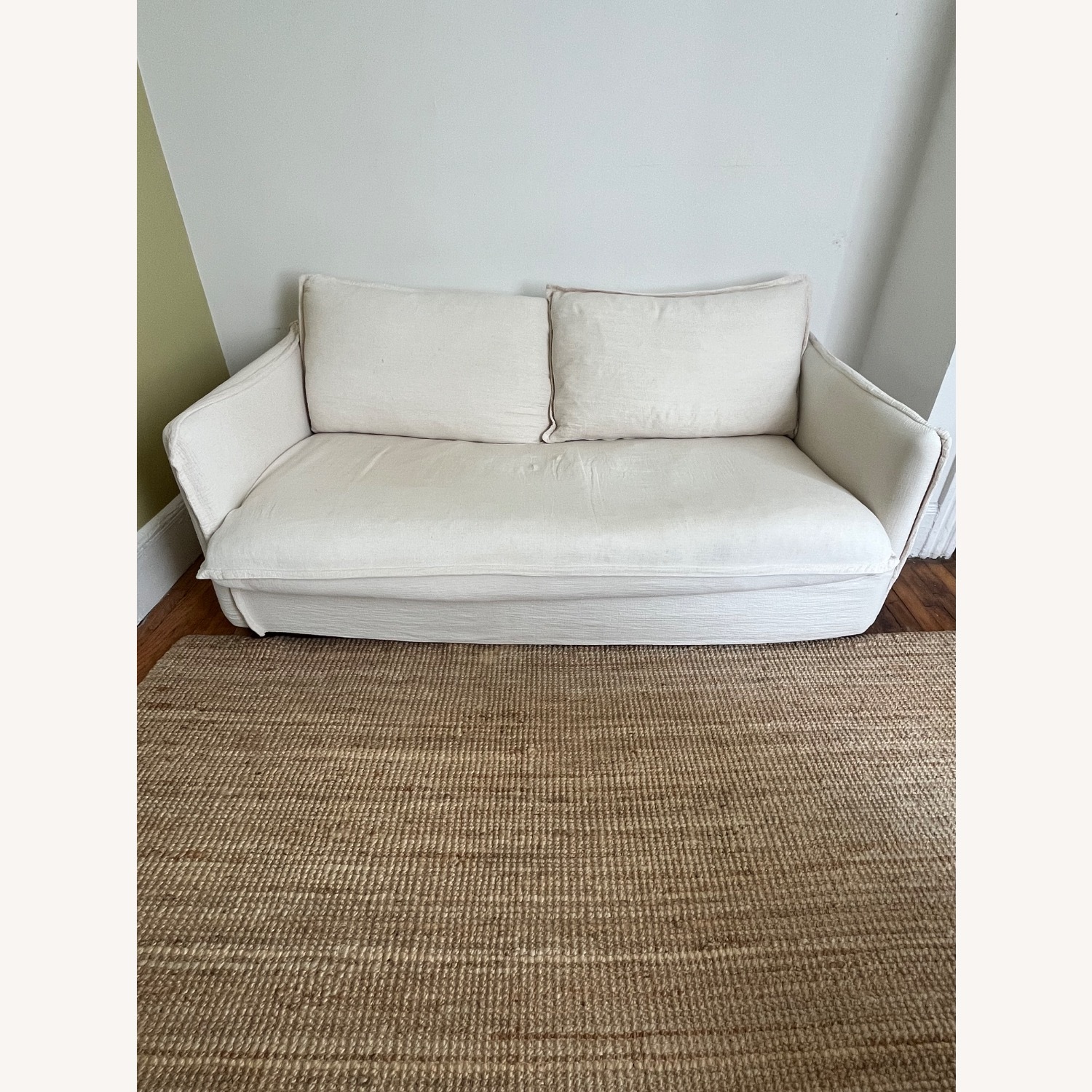 Sixpenny Neva 72” White Sofa - image-2