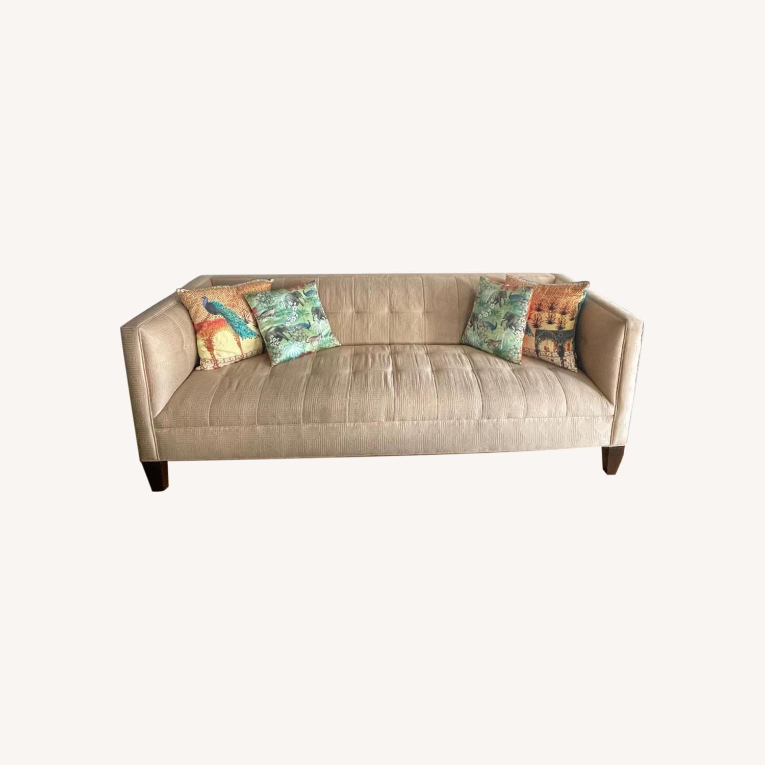 Mitchell Gold + Bob Williams Gold Sofa - image-0