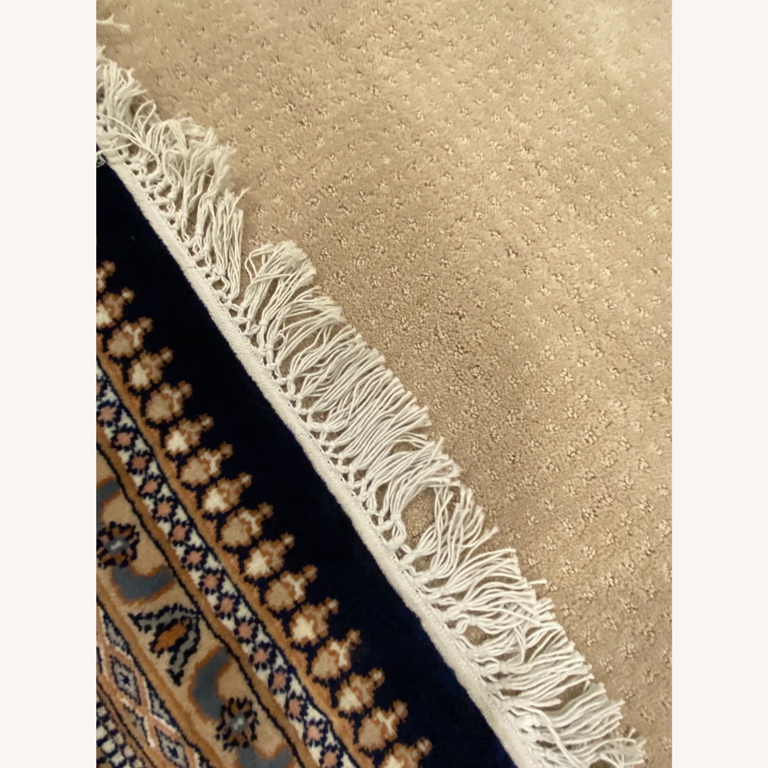 Oriental Indian (Jaipur) Wool Rug - 7.8' x 9.8' - image-3