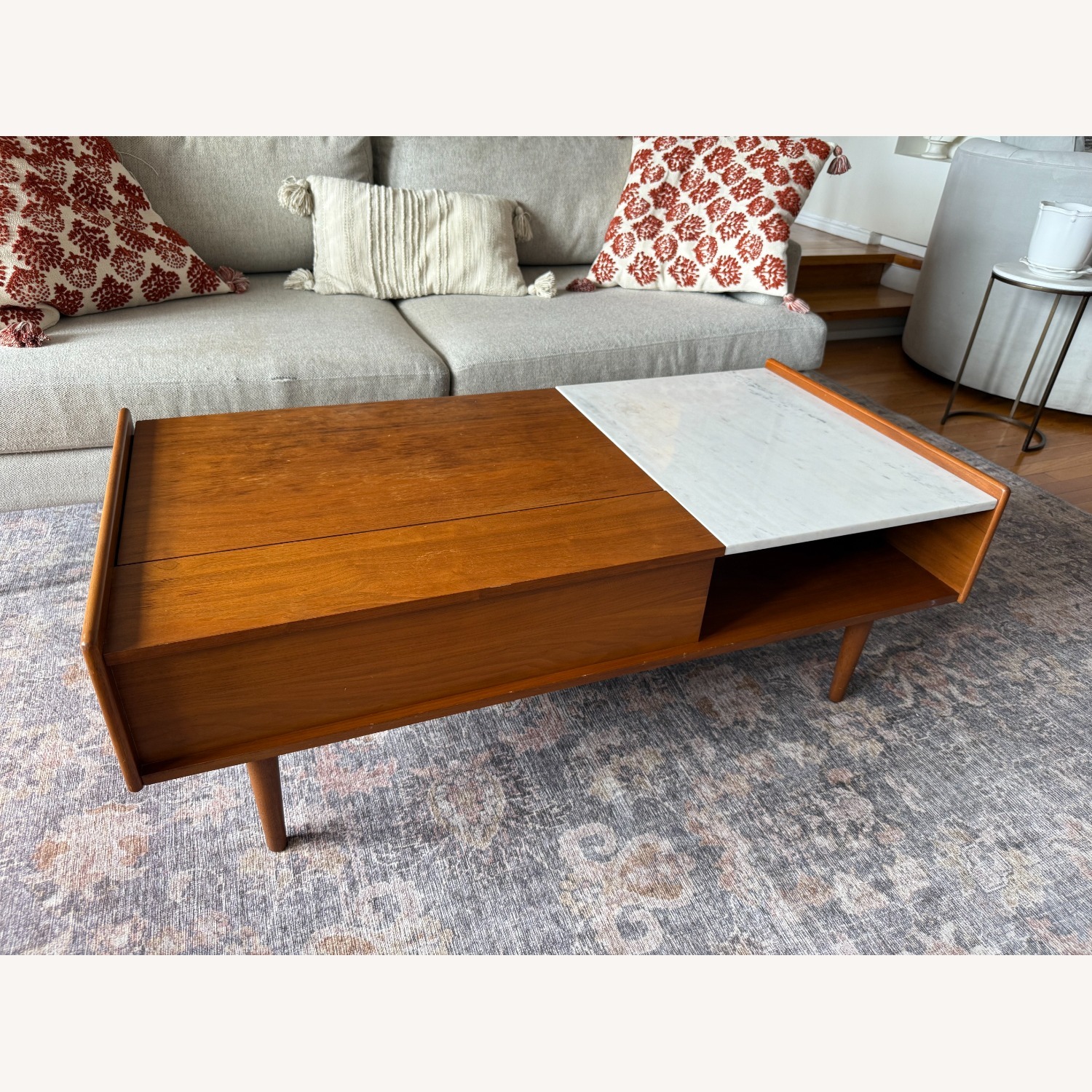 West Elm Mid-Century Pop-Up Coffee Table - image-1