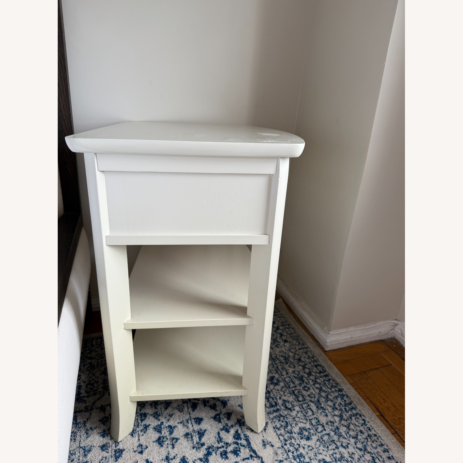 Pottery Barn Chloe Nightstand in White - image-2