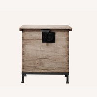 Restoration Hardware 18th Century Oak Trunk 22"