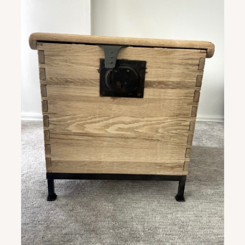 Used Restoration Hardware 18th Century Oak Trunk 22" for sale on AptDeco