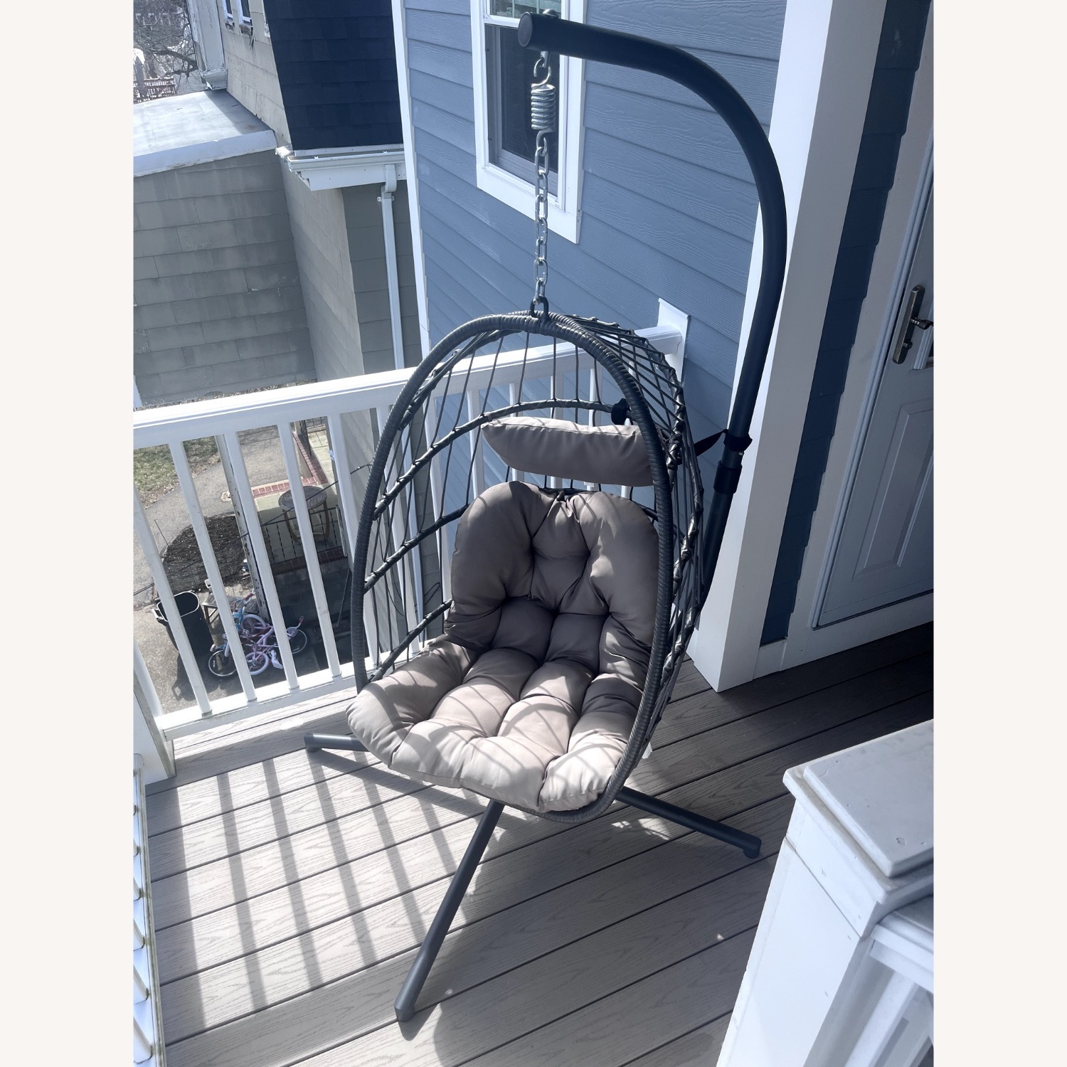 2 Set Breeonna Single Person Egg Chairs  - image-3