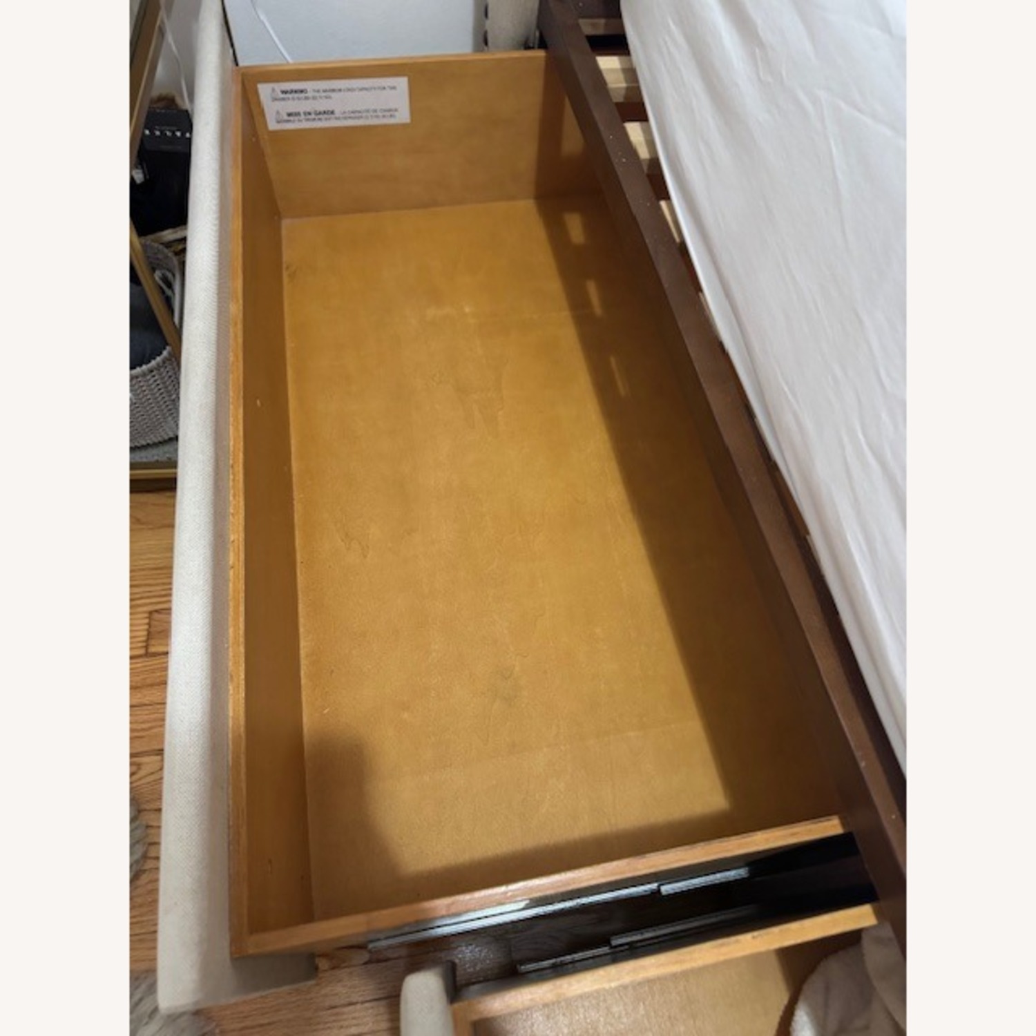 Pottery Barn Raleigh Queen Storage Bed - image-8