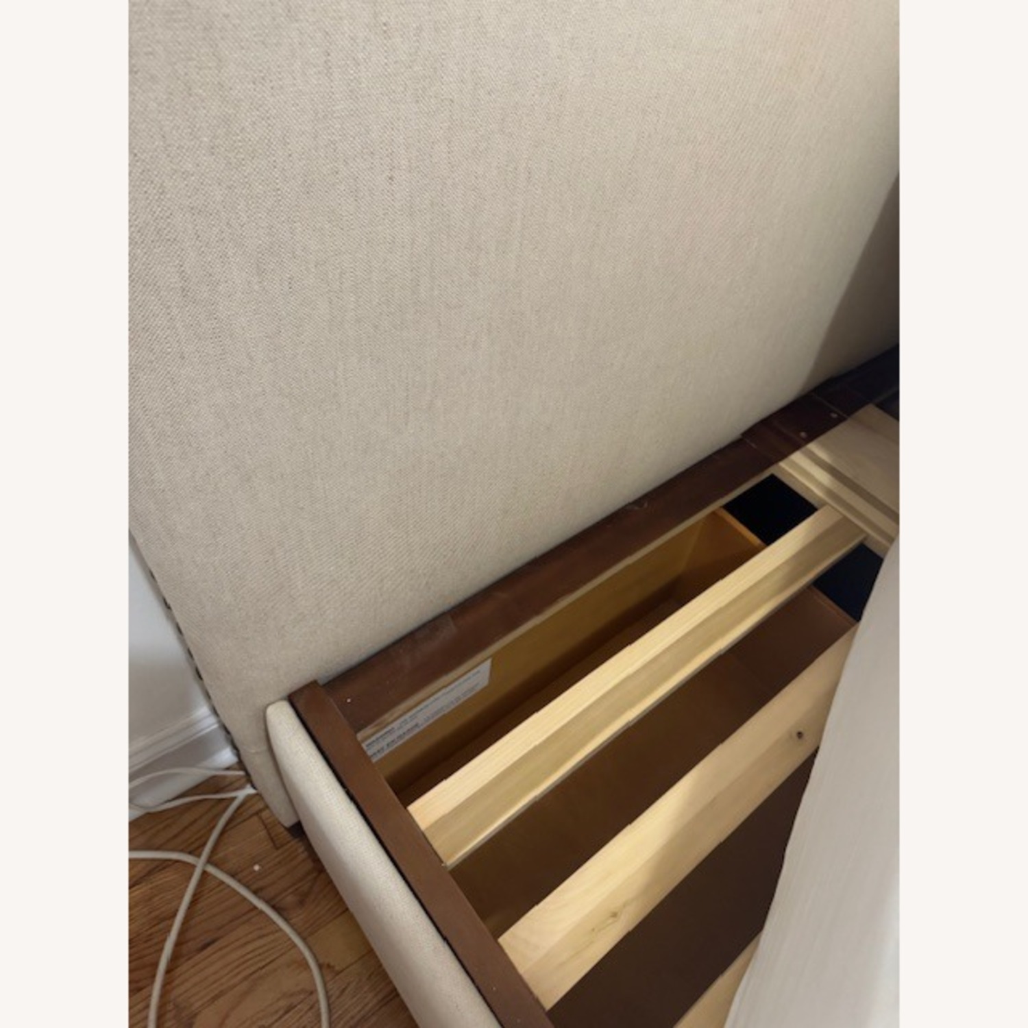 Pottery Barn Raleigh Queen Storage Bed - image-7