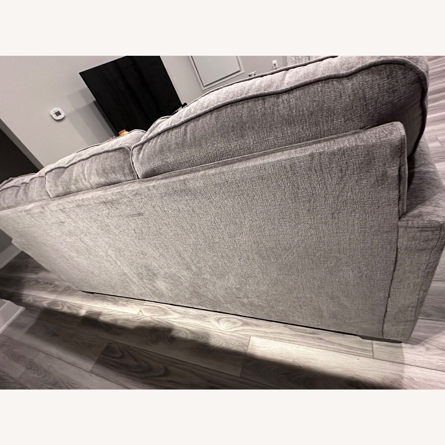 Two Seater Grey Couch - image-5