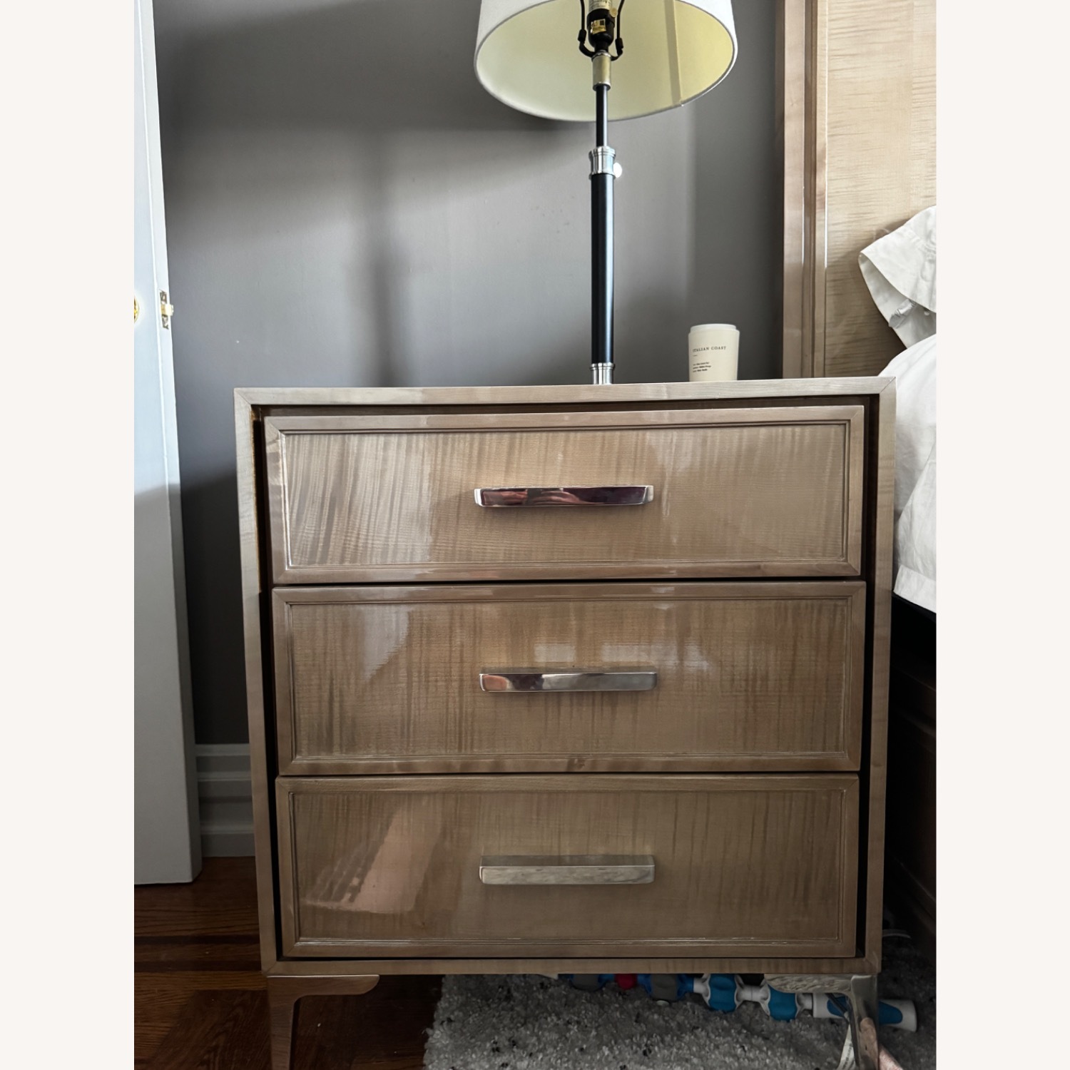 Restoration Hardware Benoit Closed Nightstand - image-1