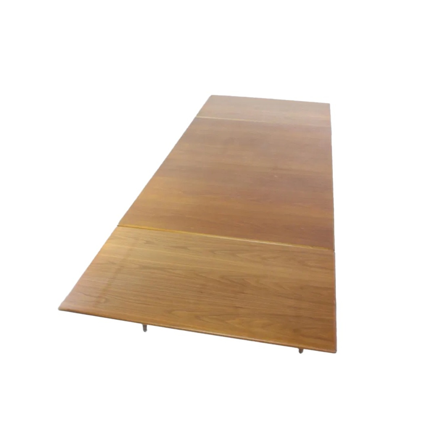 Dux Danish Modern Teak Extendable Dining Table - image-7