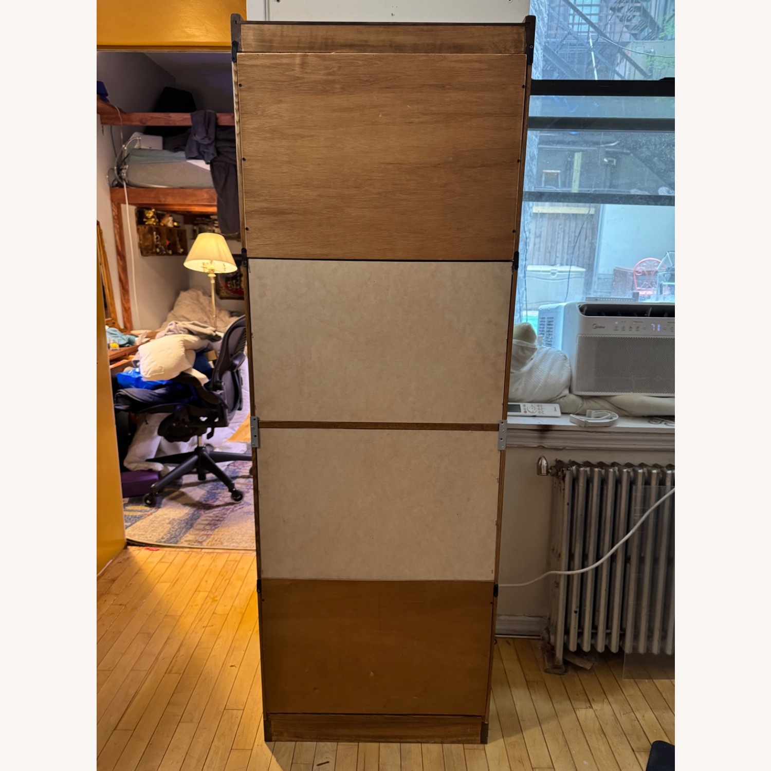 Narrow 4-Stack Barristers Bookcase - image-4