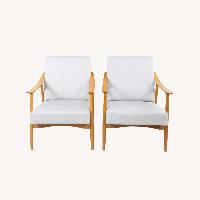 Pair of Mid-Century Modern Lounge Chairs