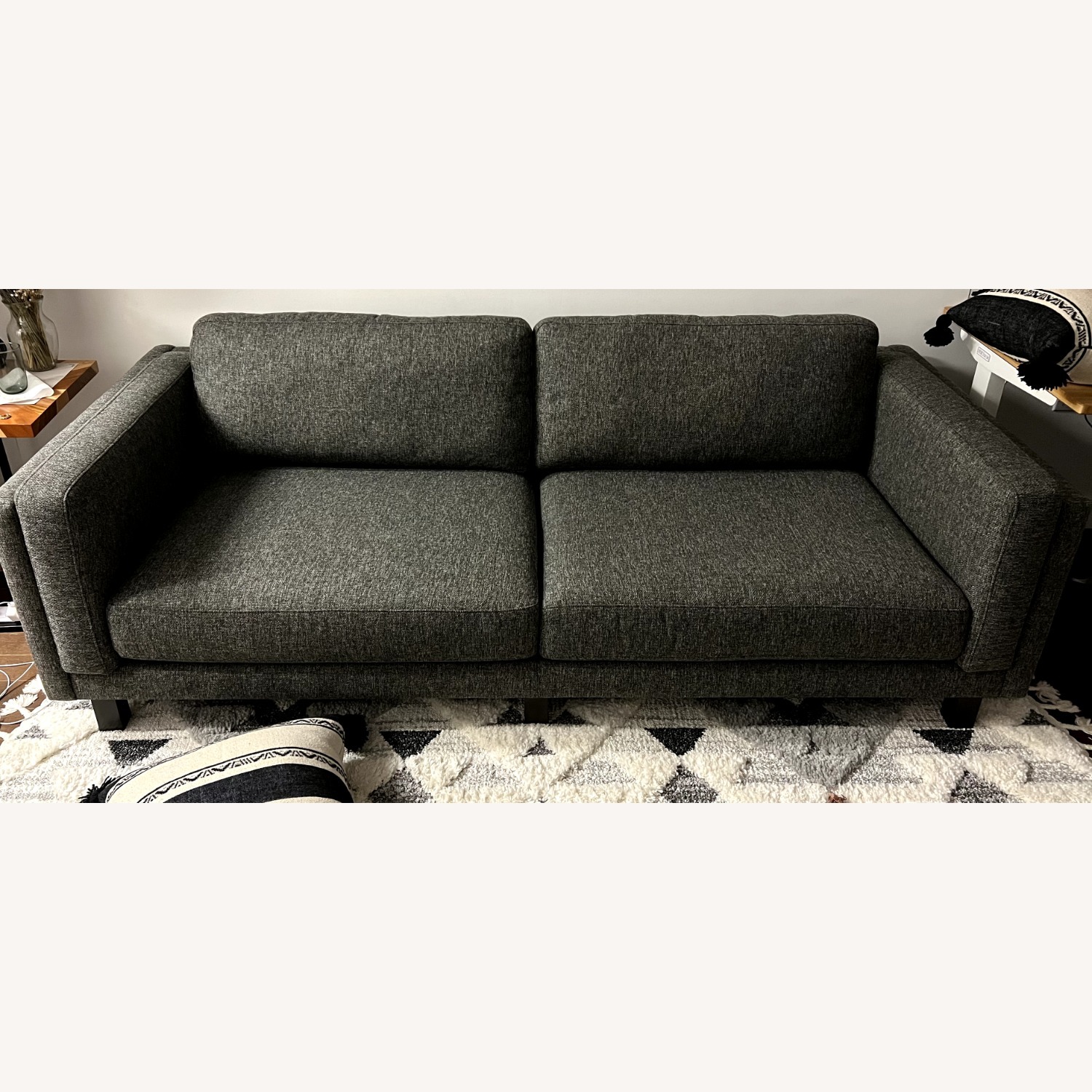 Room & Board Cade Sofa W Jasper Ottoman - image-1