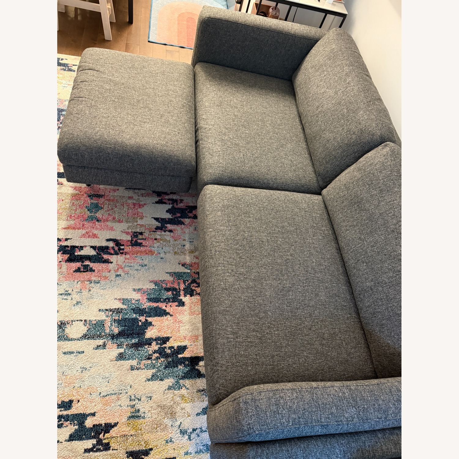 Room & Board Cade Sofa W Jasper Ottoman - image-9