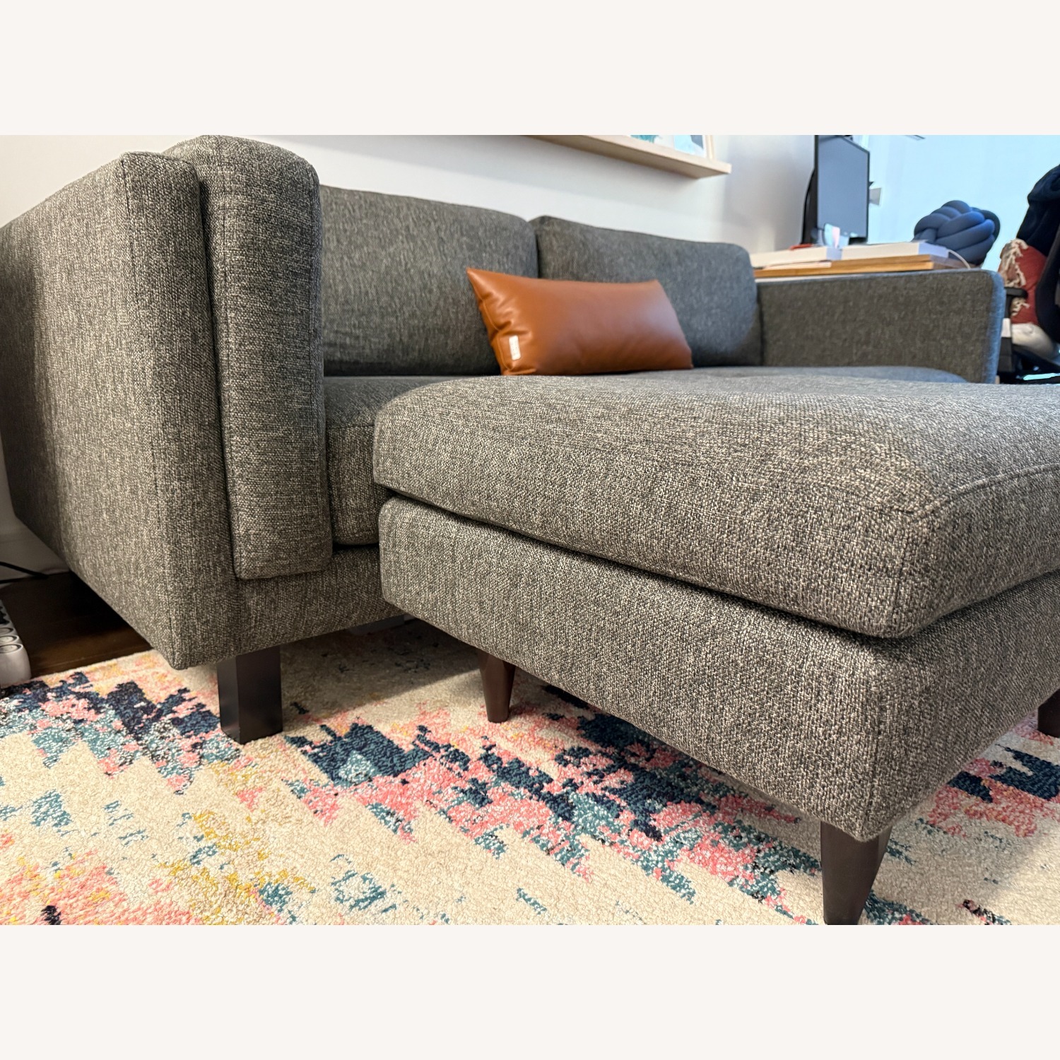 Room & Board Cade Sofa W Jasper Ottoman - image-12
