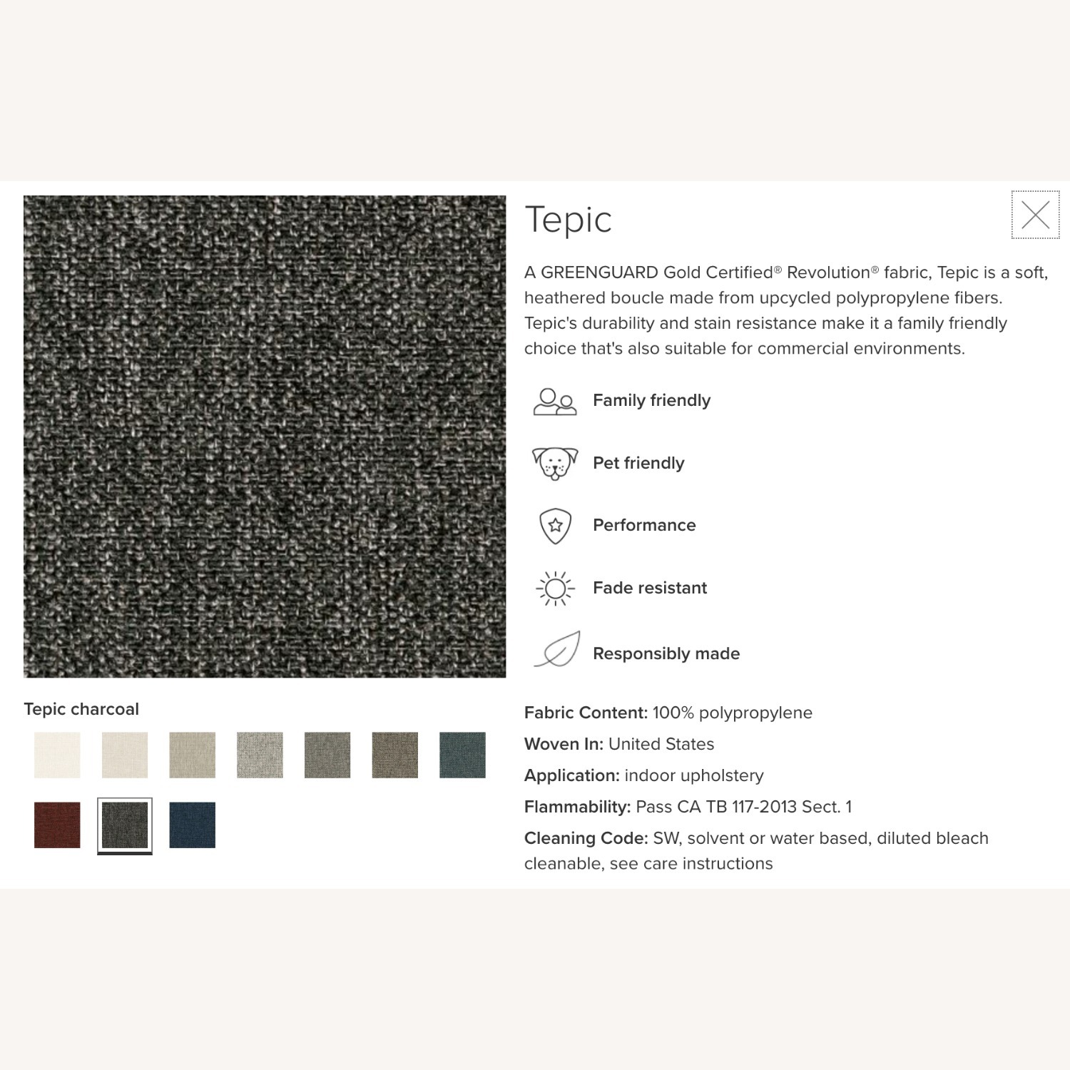 Room & Board Cade Sofa W Jasper Ottoman - image-6