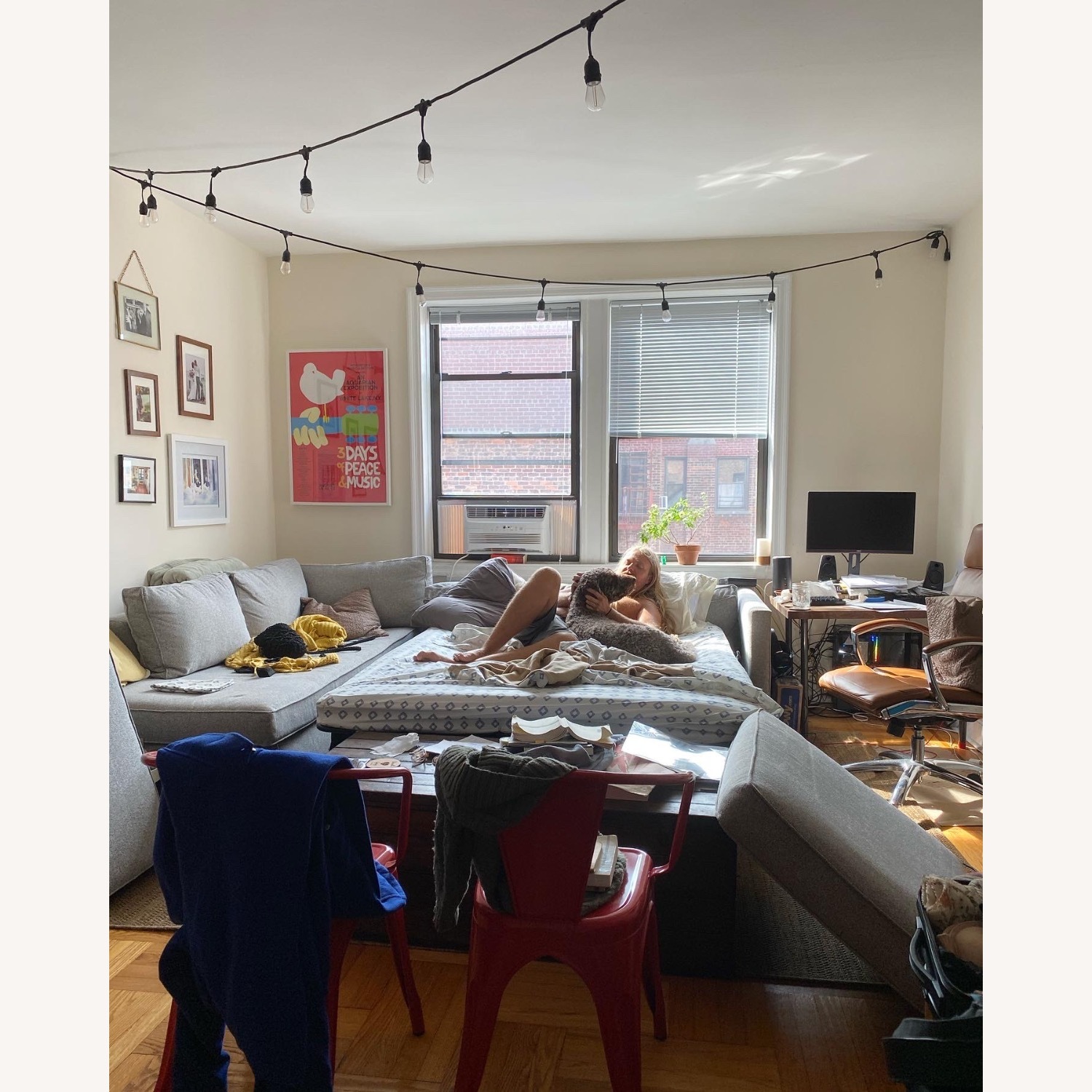 West Elm Harris Sectional Sleeper Sofa - image-2