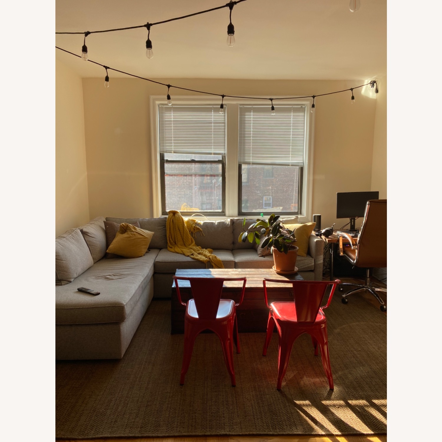 West Elm Harris Sectional Sleeper Sofa - image-1