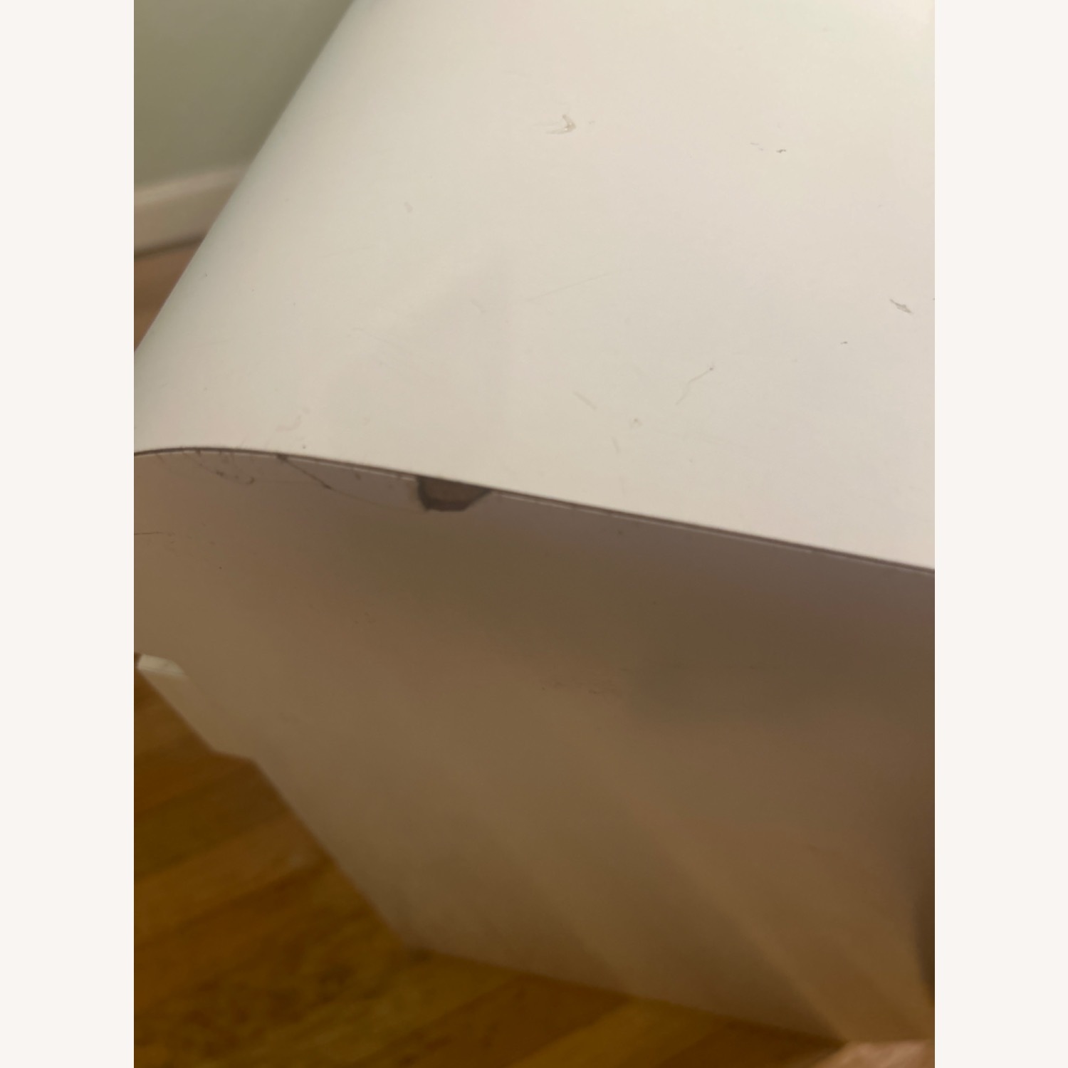 80’s Post-Modern Lacquered Waterfall Desk - image-9