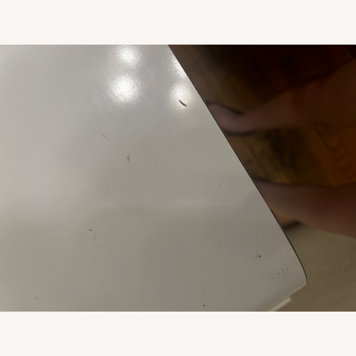 80’s Post-Modern Lacquered Waterfall Desk - image-3