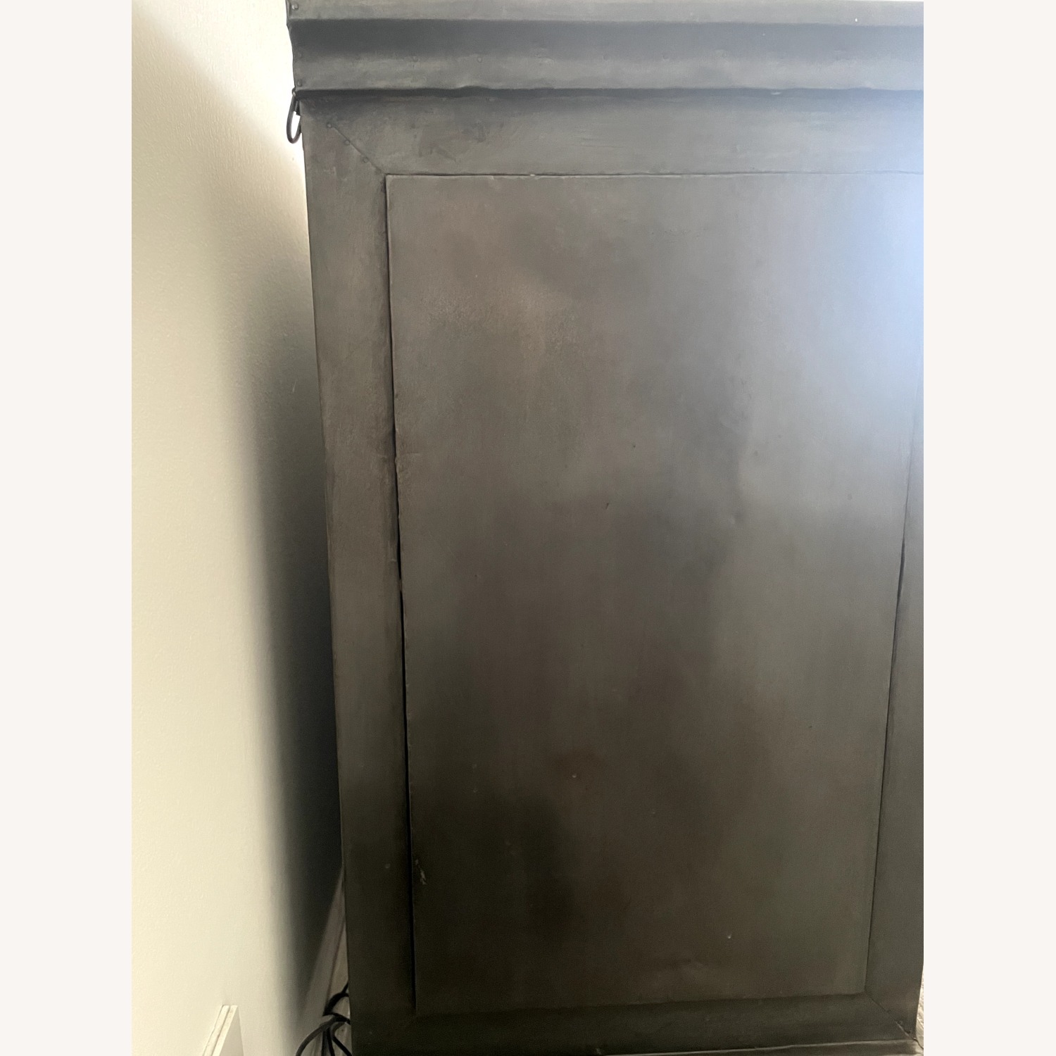Restoration Hardware Annecy Metal-Wrapped Glass Media Console - image-7