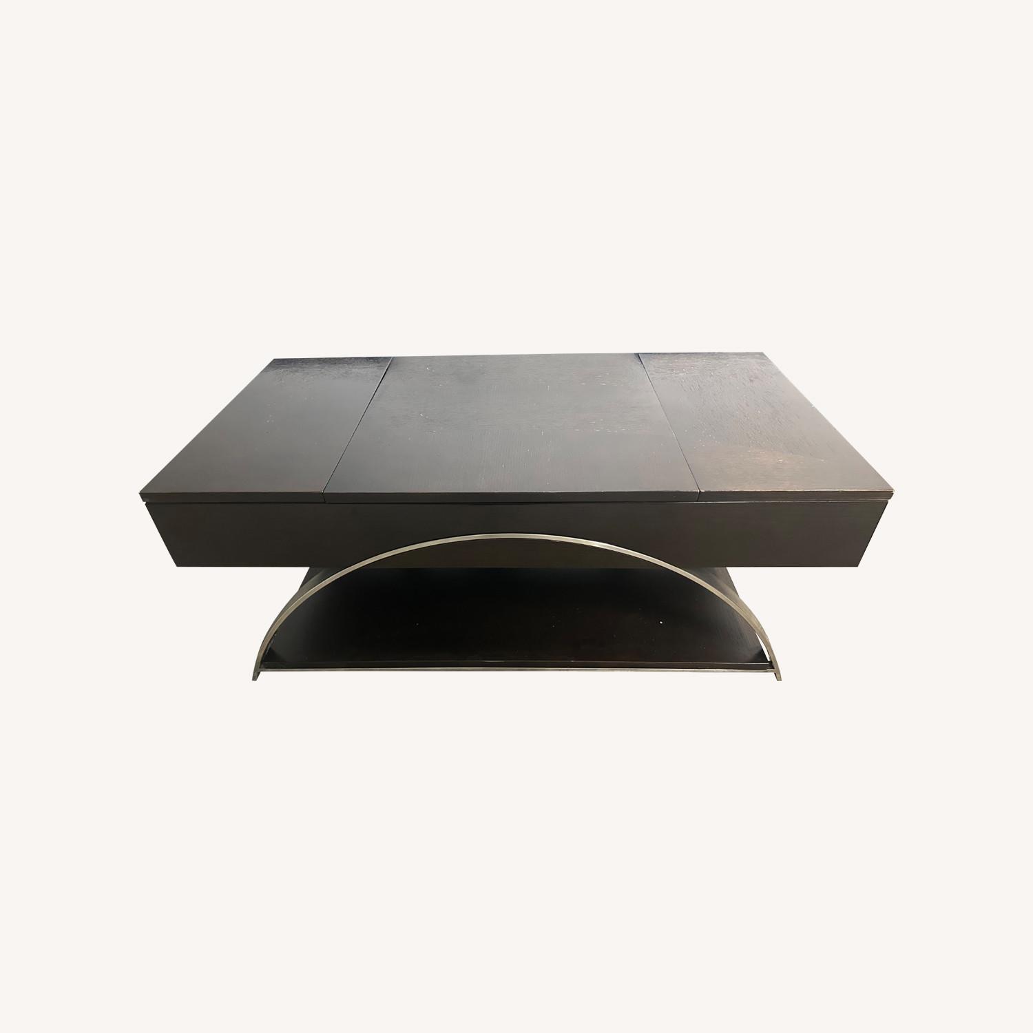 Raymour & Flanigan Folding Coffee Table - image-0