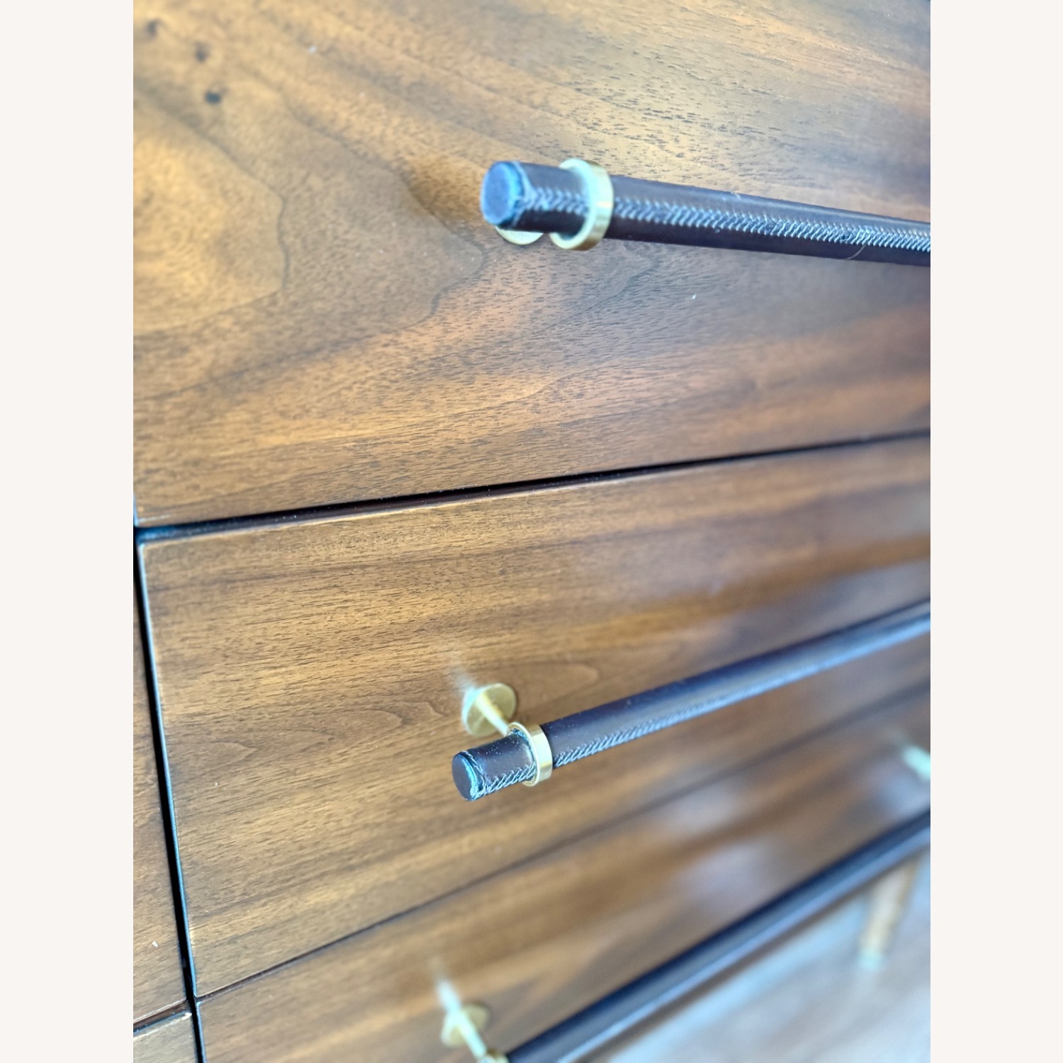 West Elm Walnut Benson 6-drawer Dresser - image-5