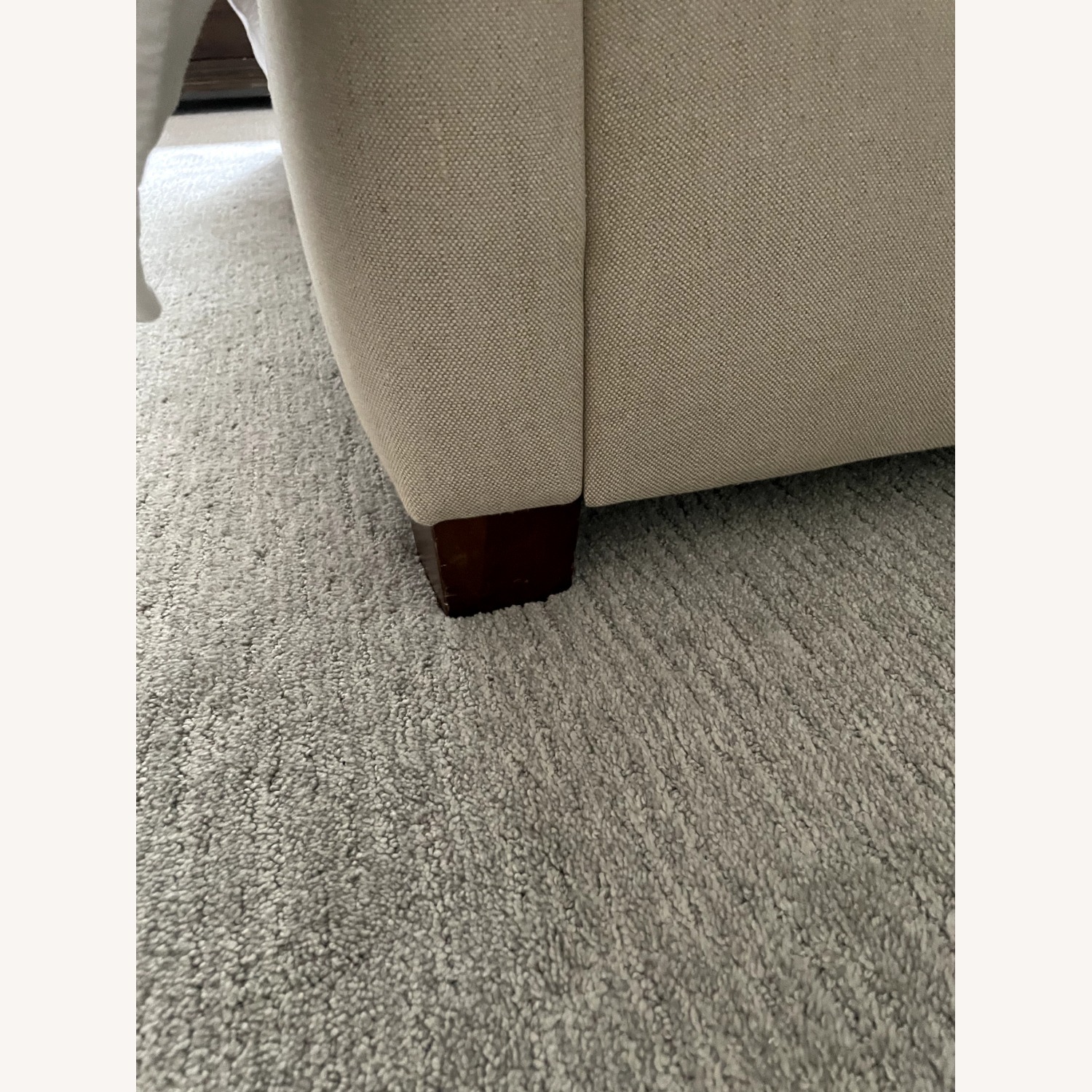 Pottery Barn Upholstered Queen Bed - image-5