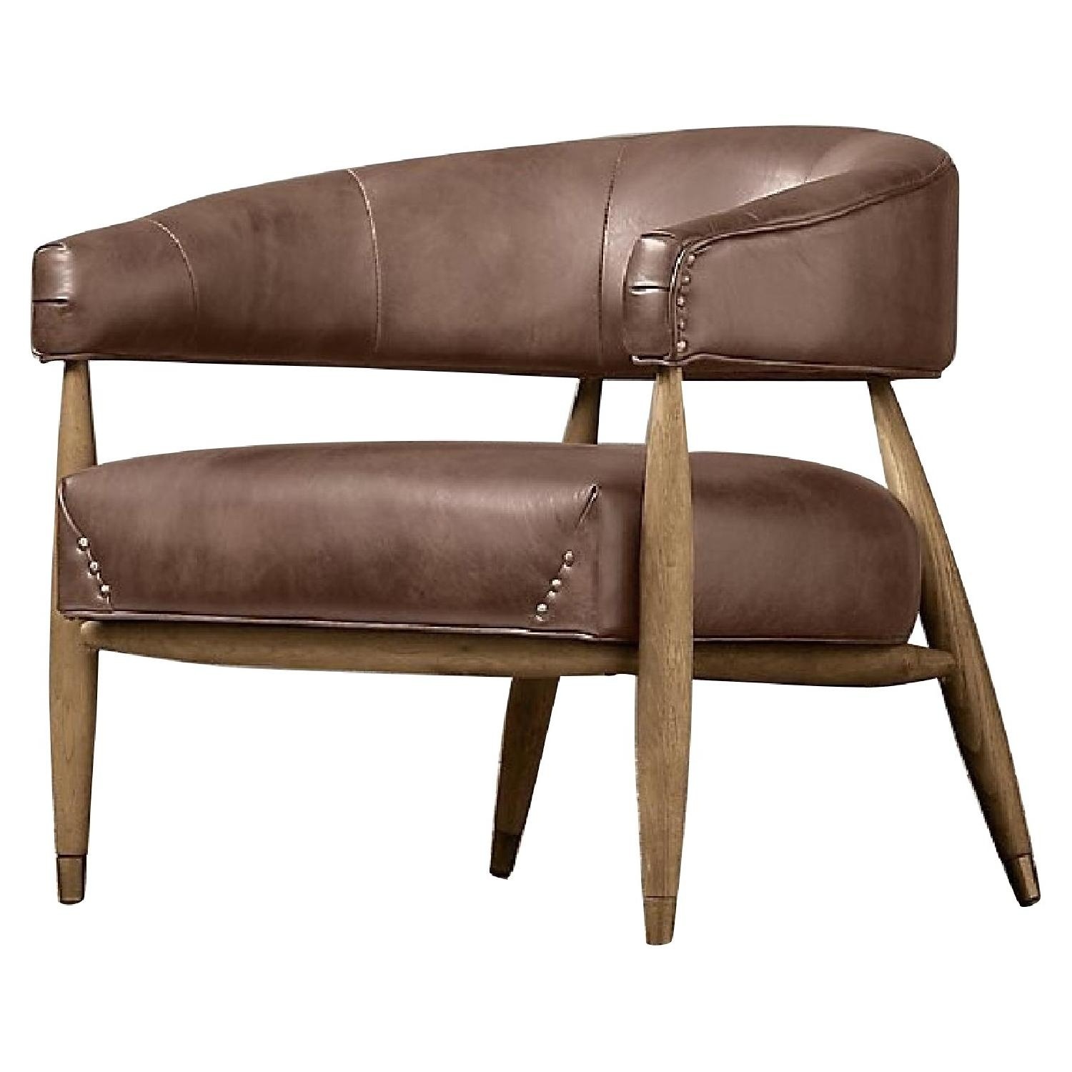 Restoration Hardware Cigar Chairs - image-0