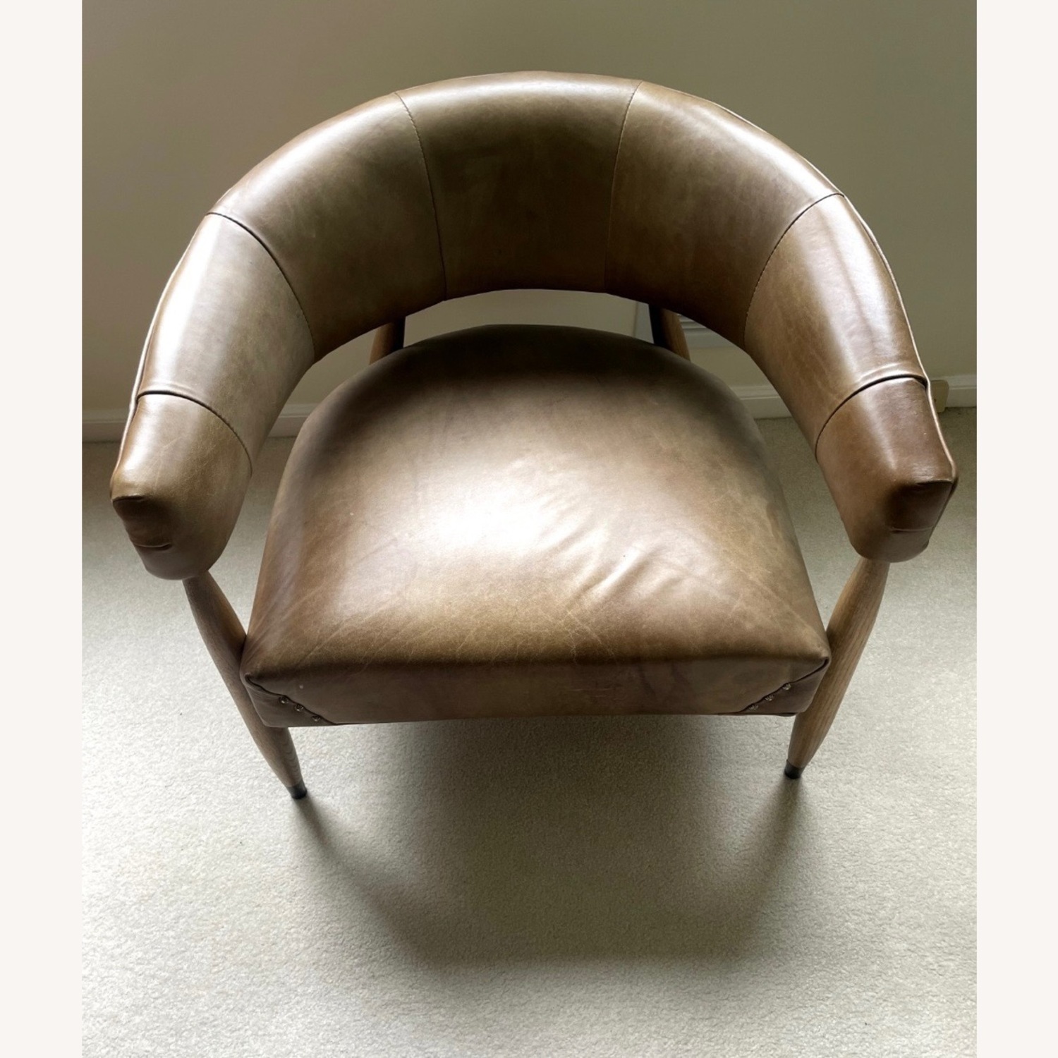 Restoration Hardware Cigar Chairs - image-1