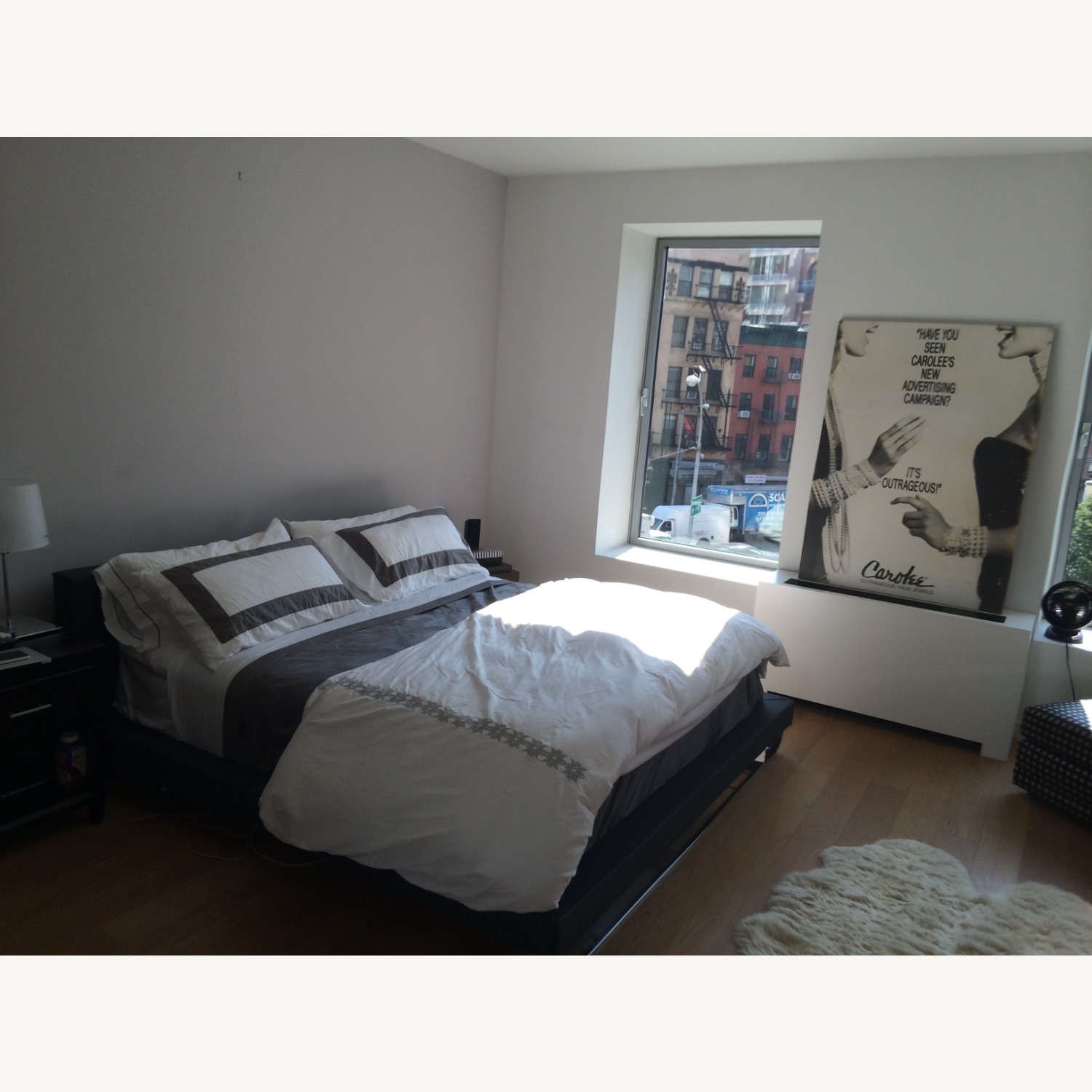 Modloft Chelsea King Bed – Smoke Gray - image-5