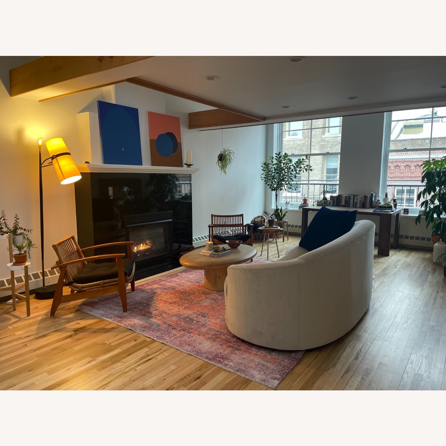 Crate & Barrel Infiniti Curve Back Sofa - image-5