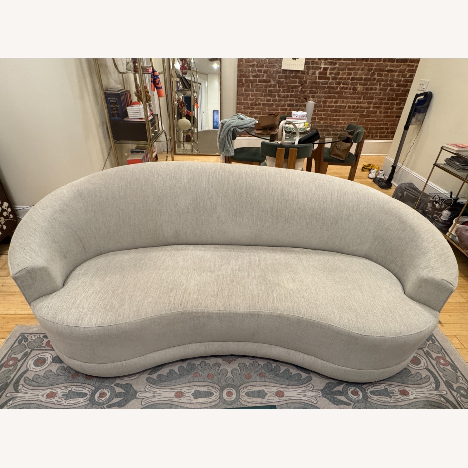 Crate & Barrel Infiniti Curve Back Sofa - image-7