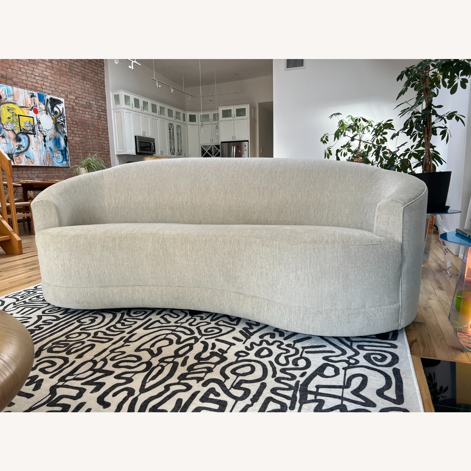 Crate & Barrel Infiniti Curve Back Sofa - image-6