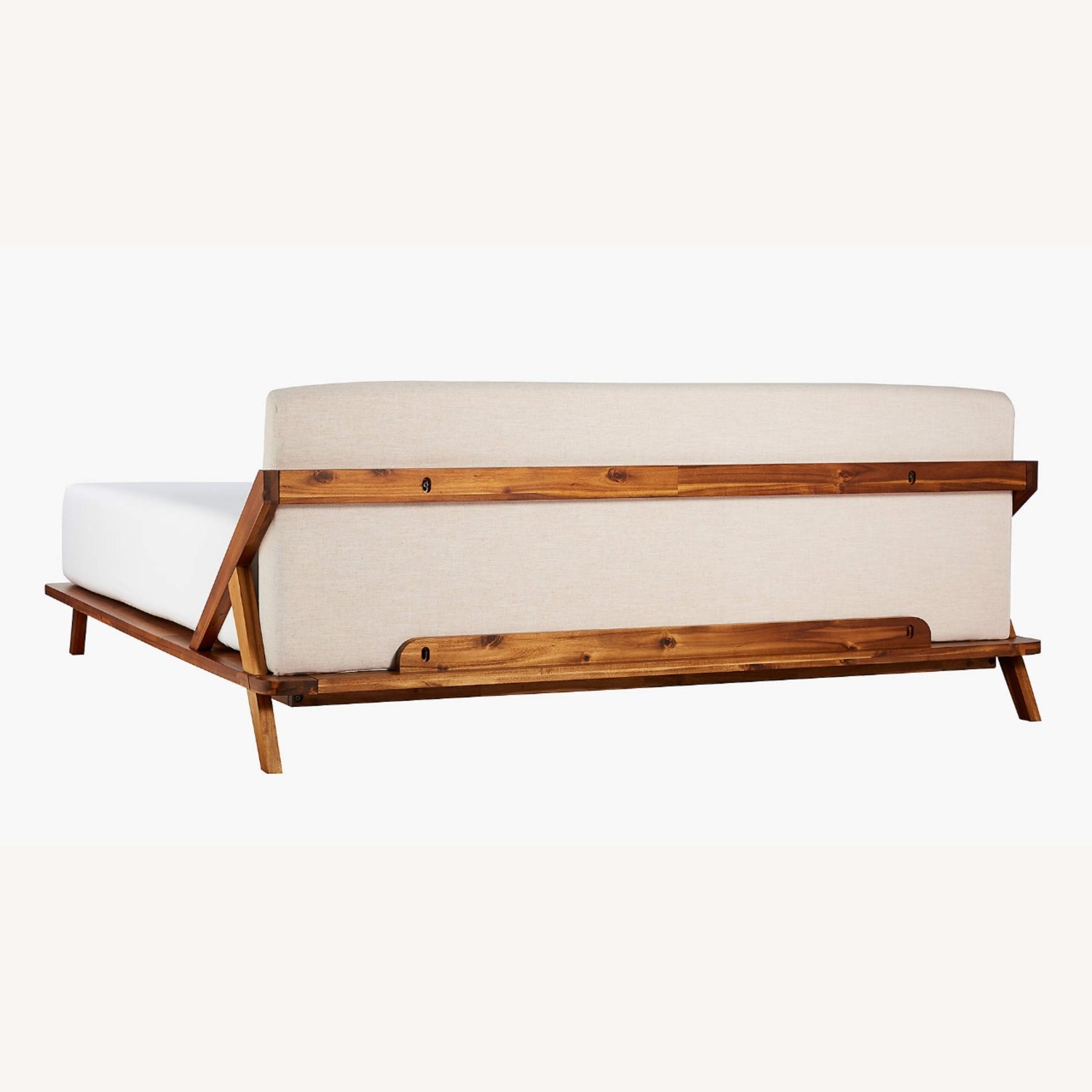 CB2 Drommen Full Wood Platform Bed - image-4