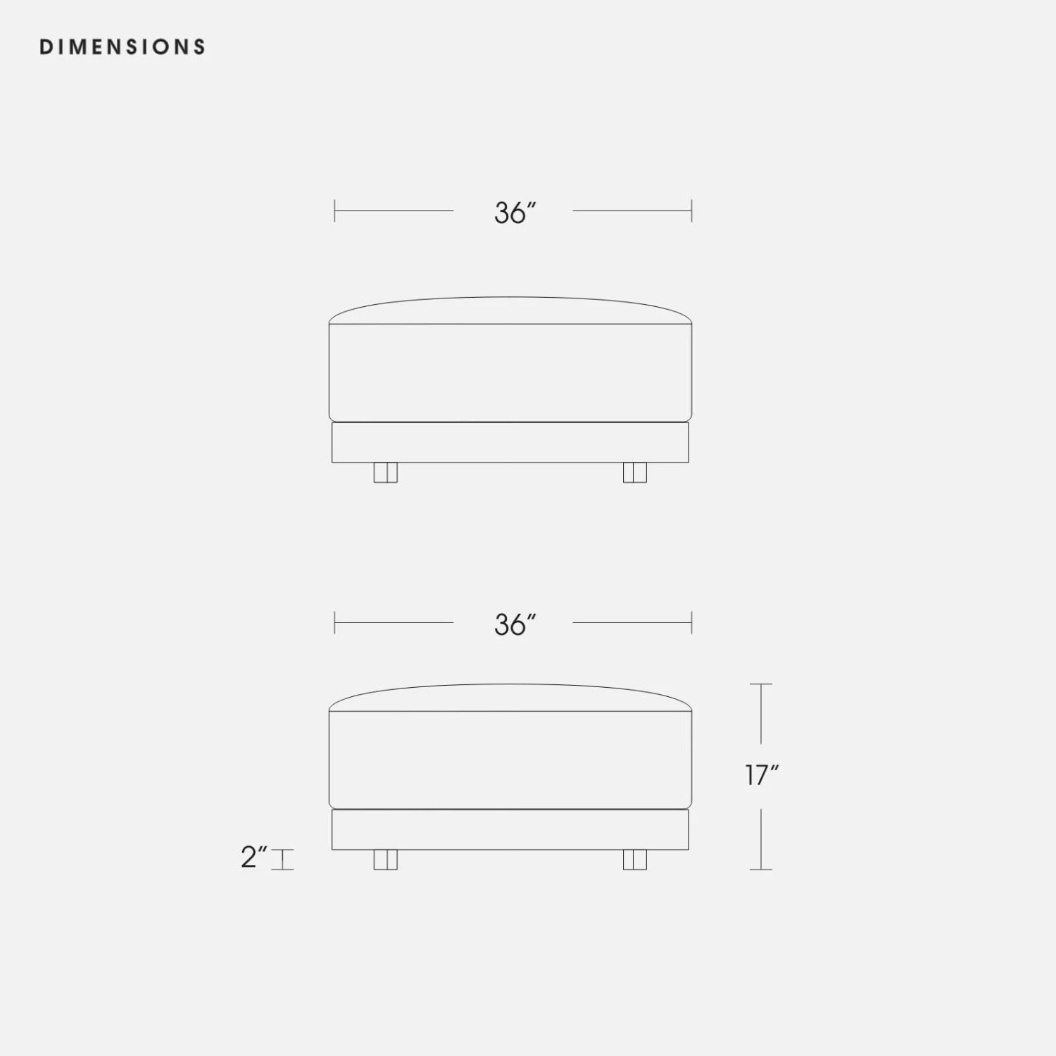 Inside Weather Bondi Ottoman - image-4