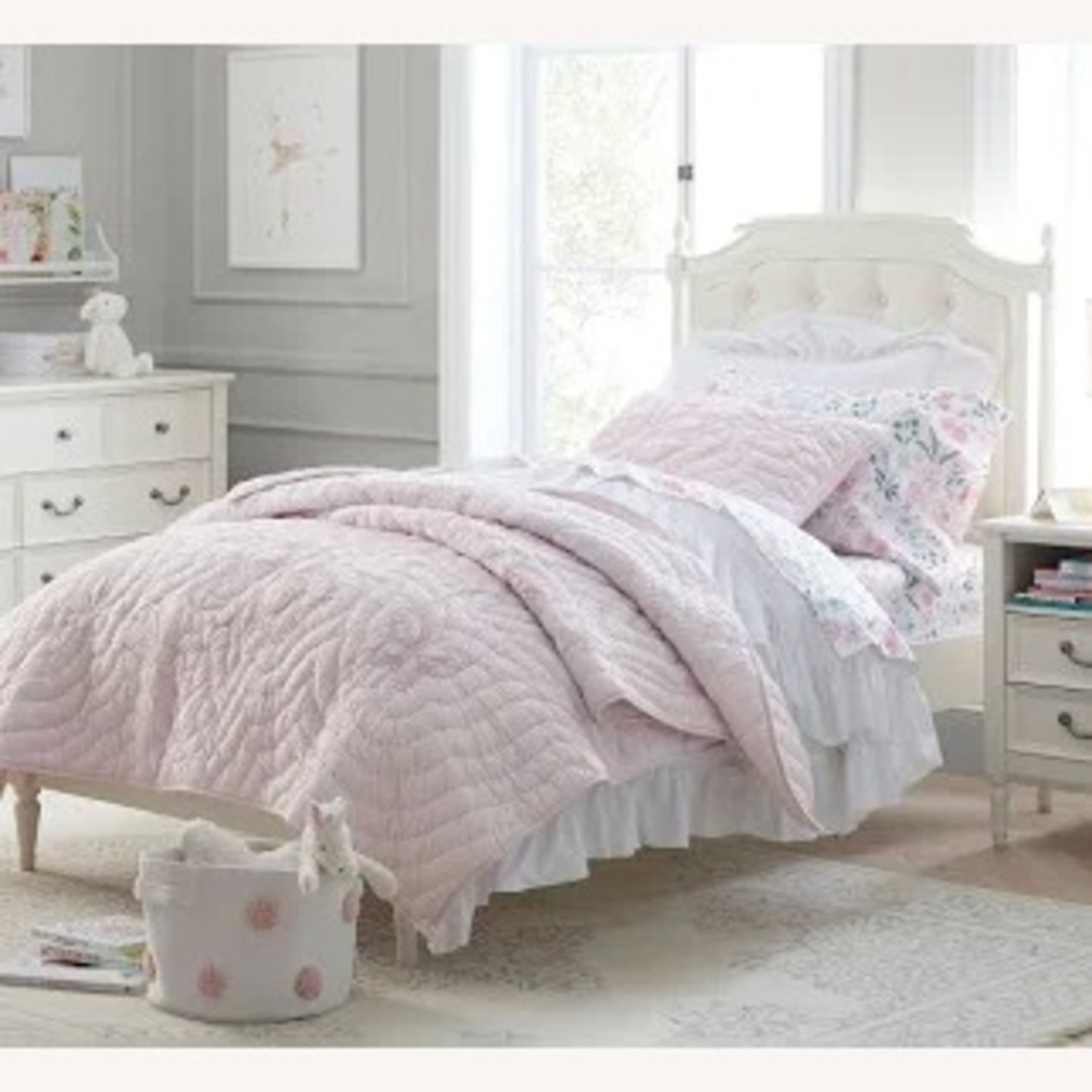 Pottery Barn Blythe Twin Bed - image-1