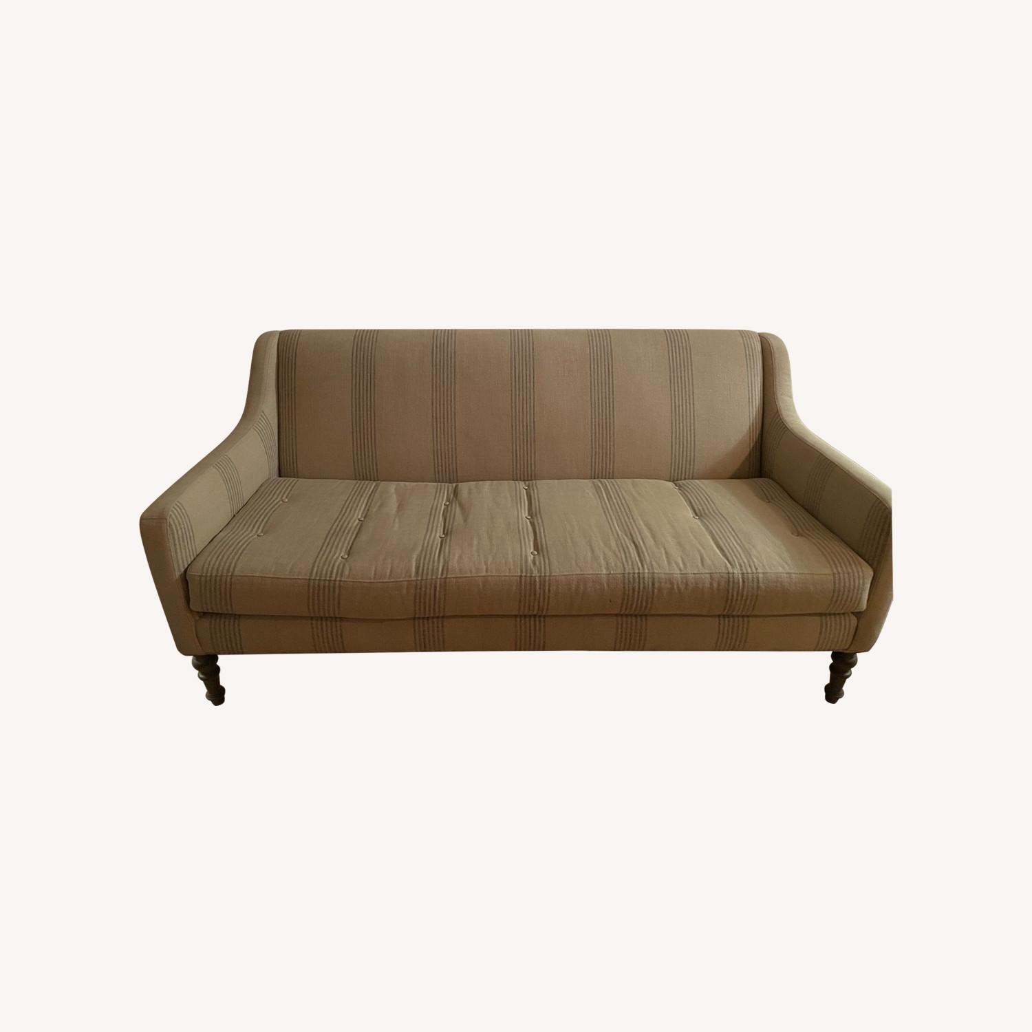 Settee With Custom Fabric - image-0