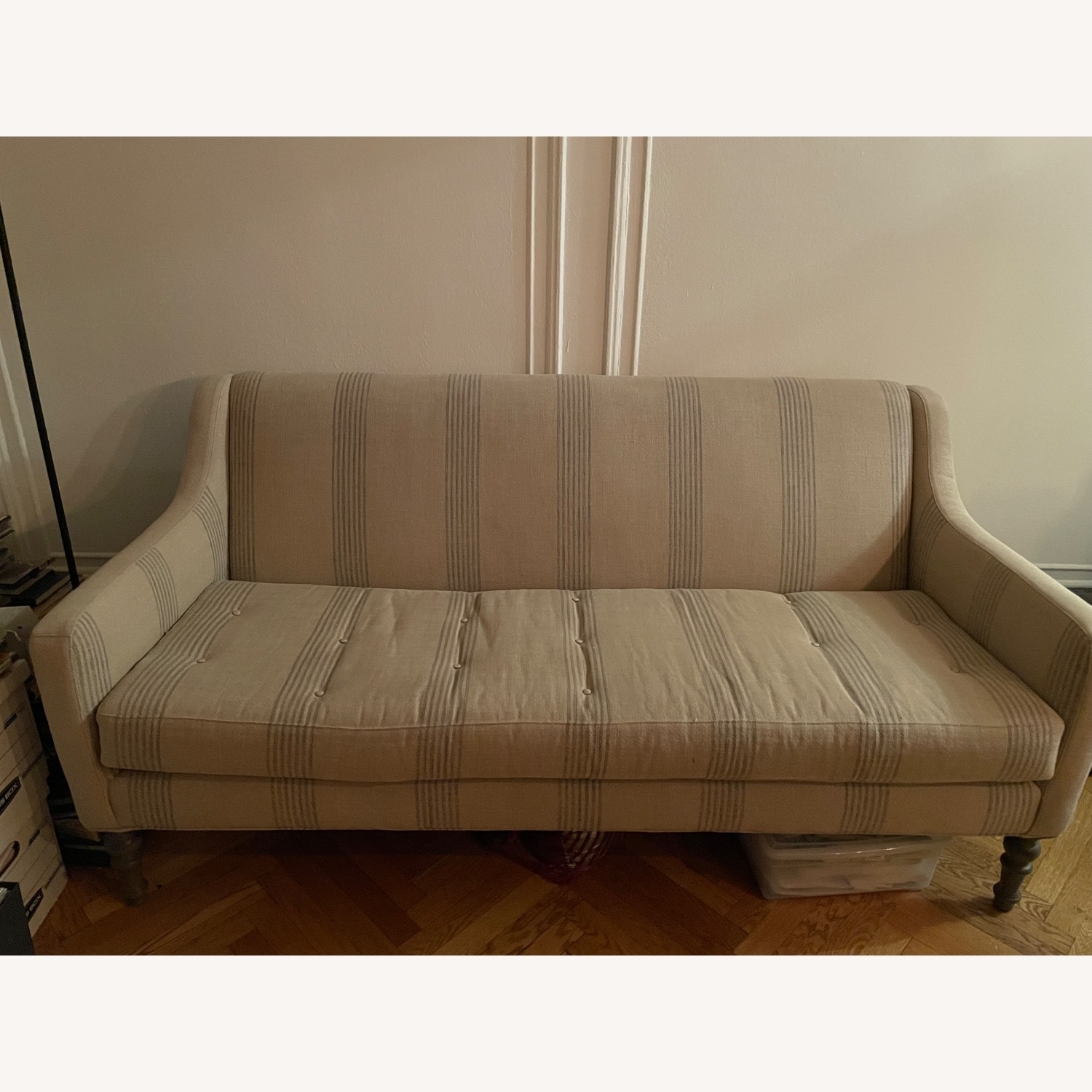 Settee With Custom Fabric - image-1