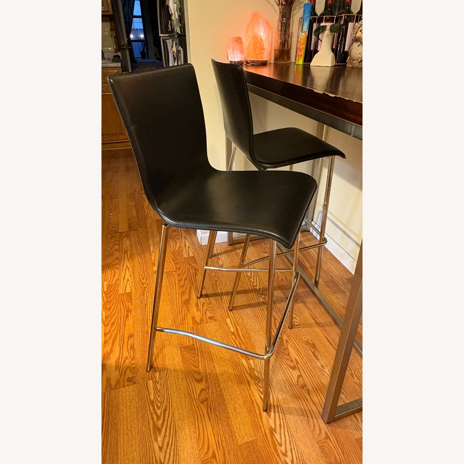 CB2 High Top Table With 2 Chairs - image-3