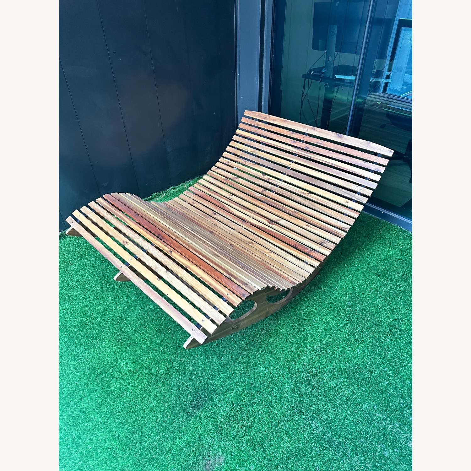 Outdoor Double Chaise Lounge for 2 - image-1